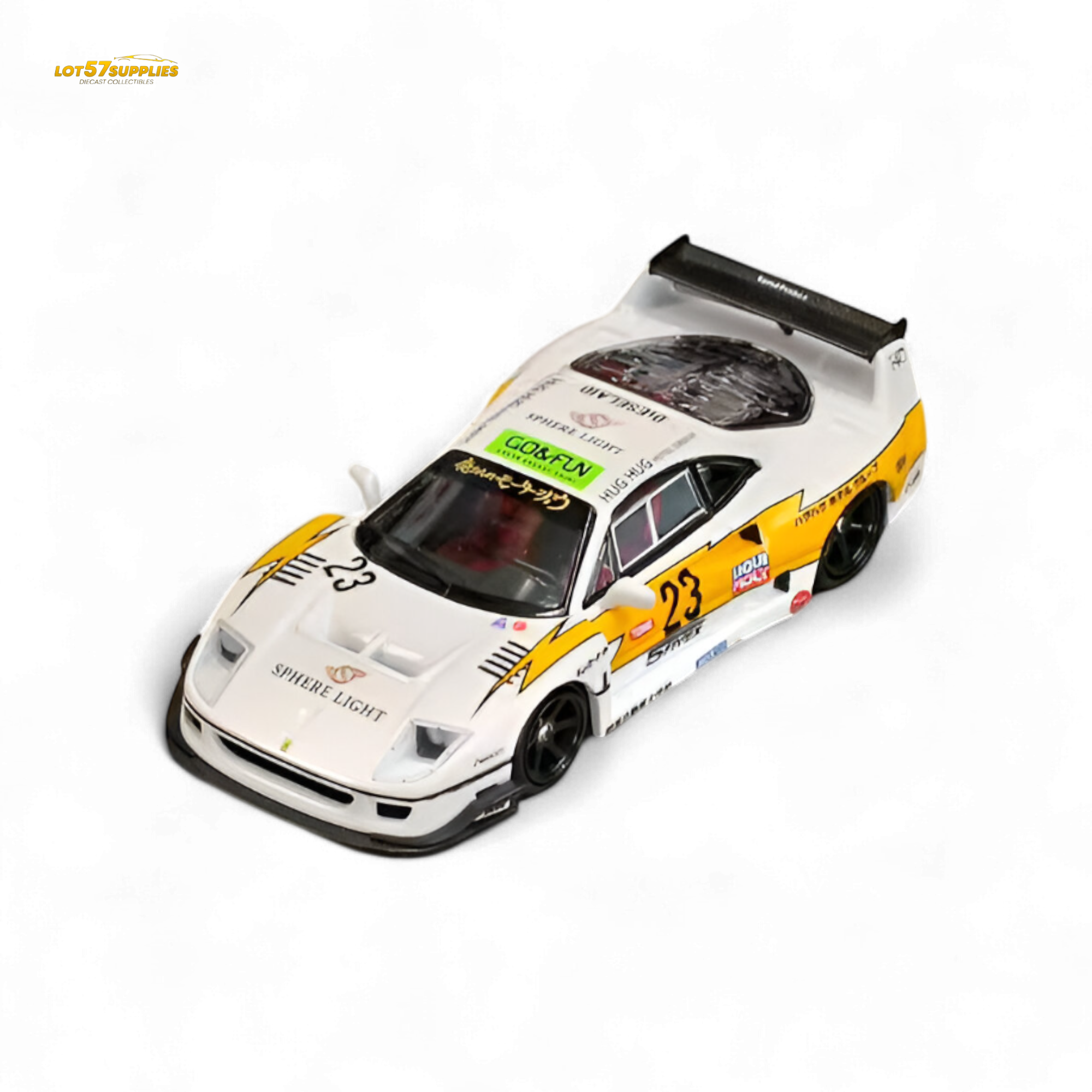 Ghost Player LBWK F40 Yellow Flash #23 1:64
