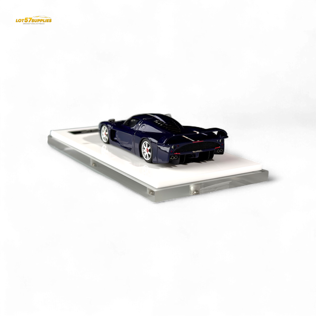 YM Model Maserati MC12 Stradale Corsa Blue Carbon 1:64