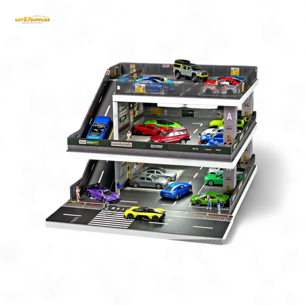Shou Cang Jia Japanese Ramp Parking Lot 73449A 1:64