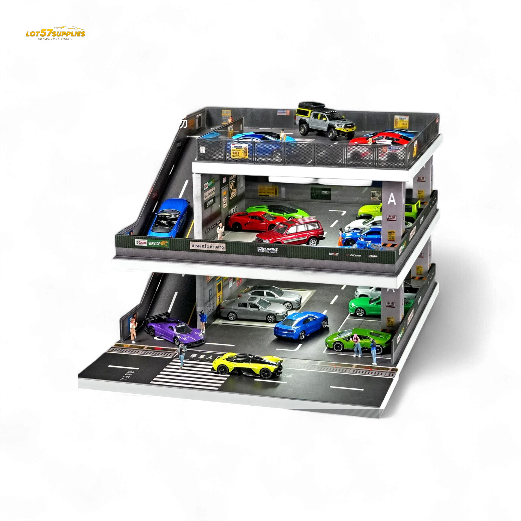 Shou Cang Jia Japanese Ramp Parking Lot 73449A 1:64