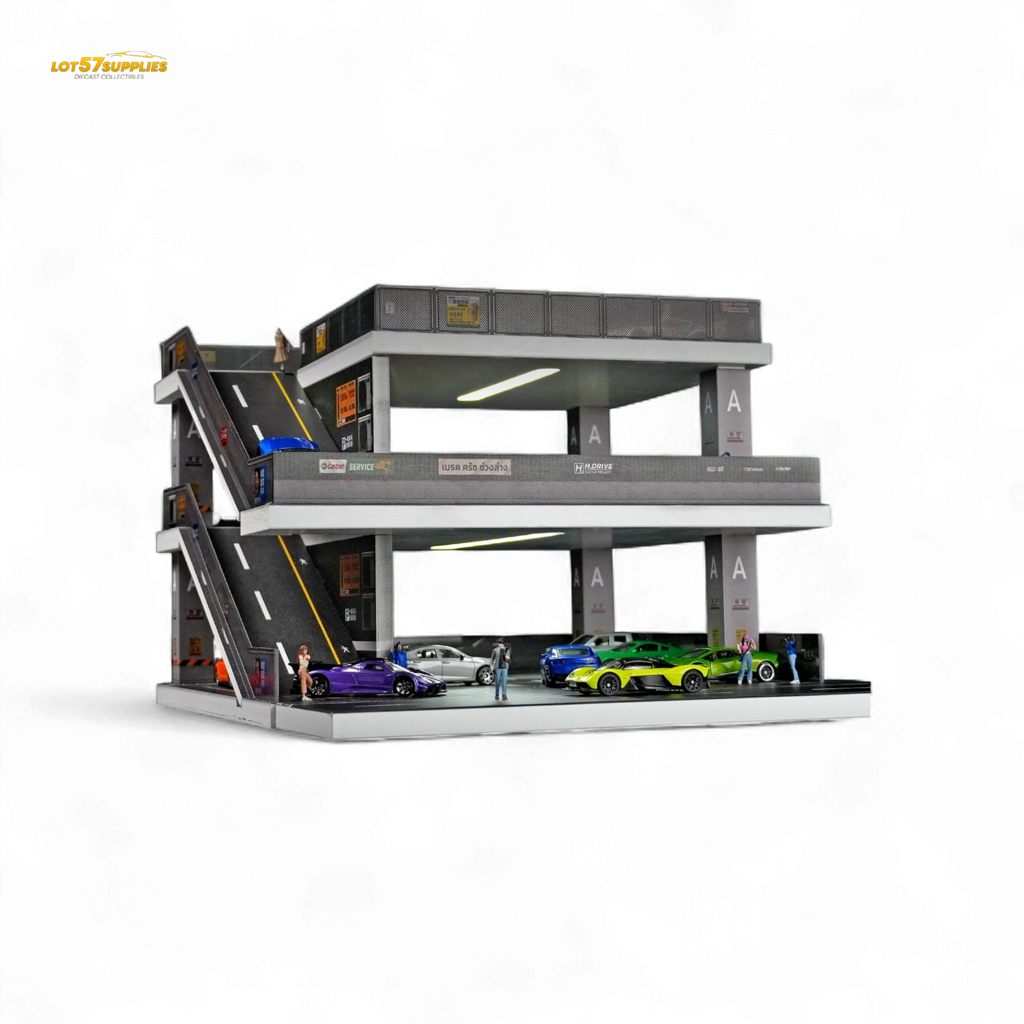 Shou Cang Jia Japanese Ramp Parking Lot 73449A 1:64