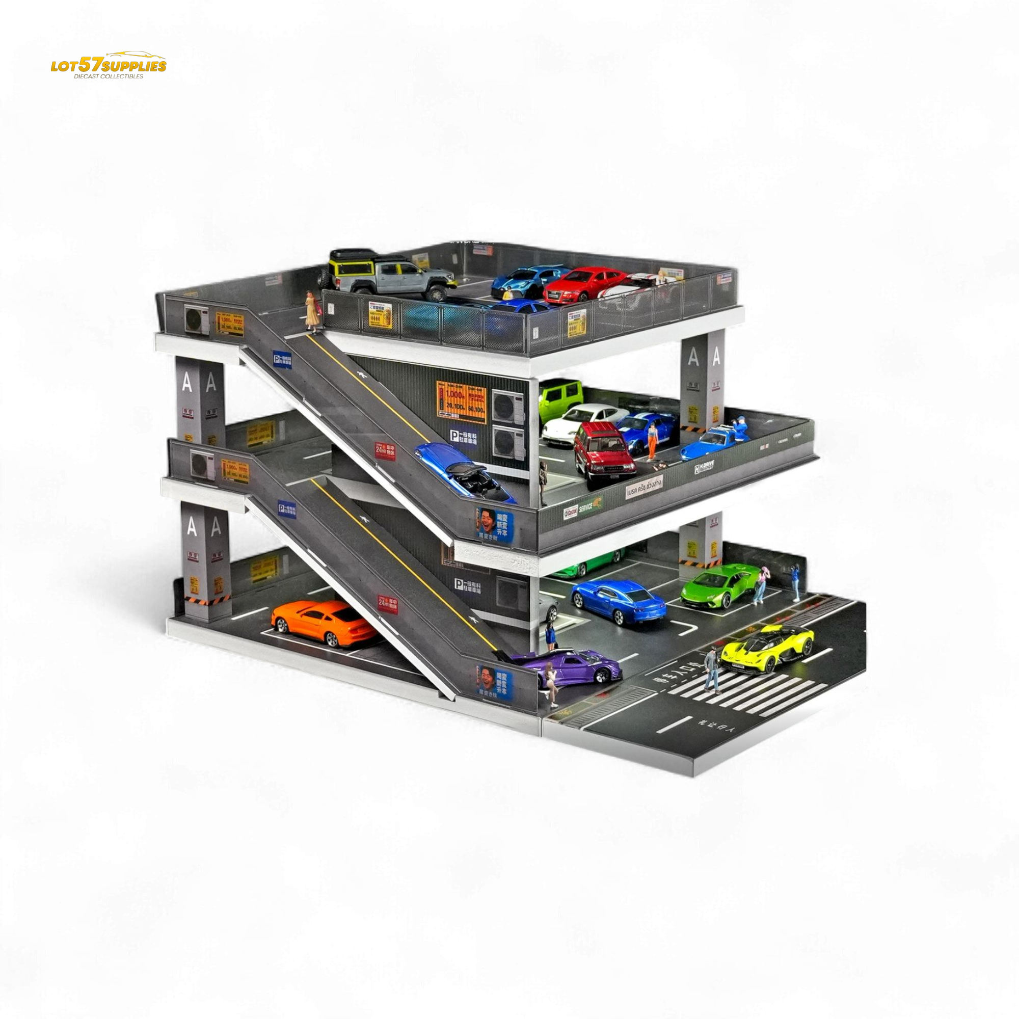 Shou Cang Jia Japanese Ramp Parking Lot 73449A 1:64