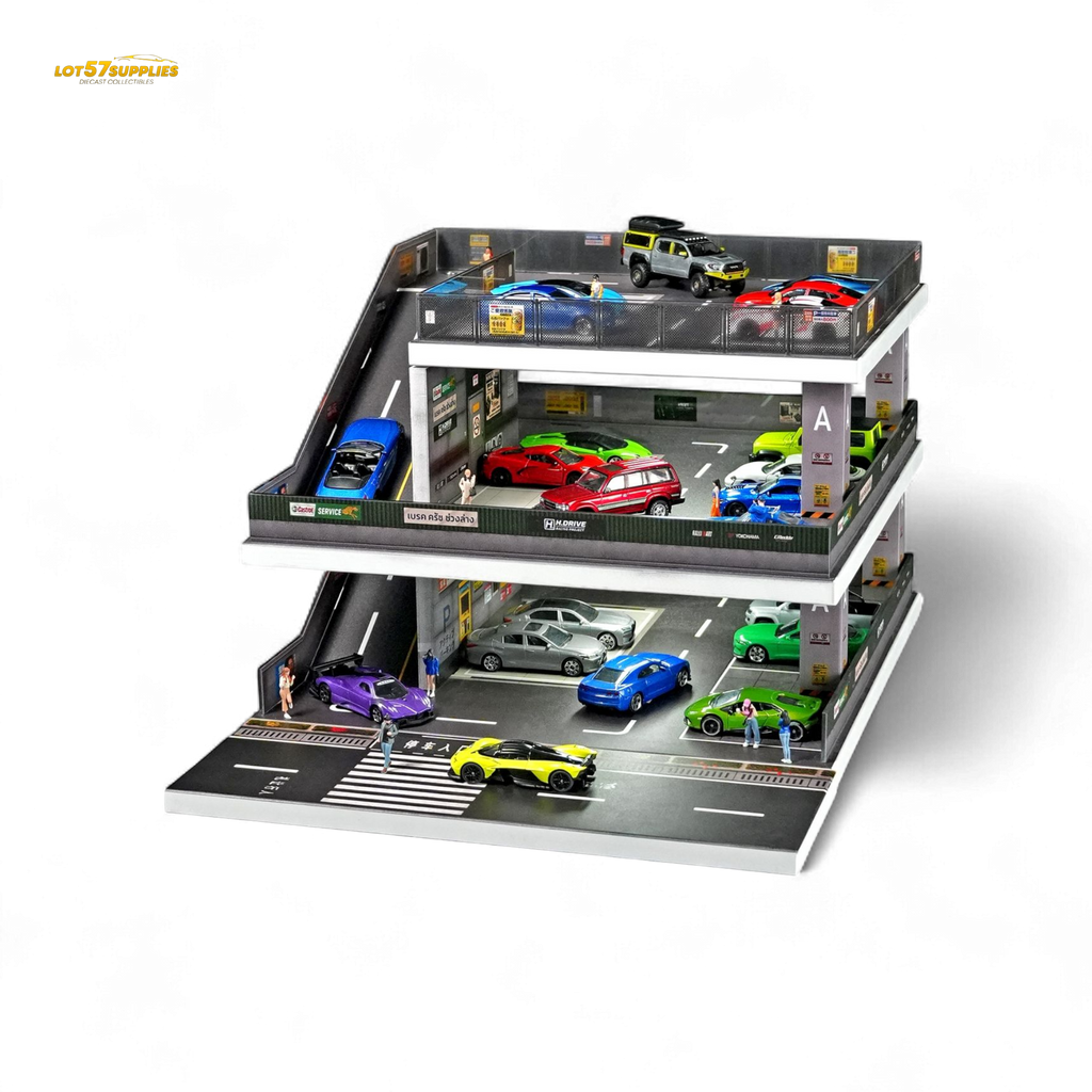 Shou Cang Jia Japanese Ramp Parking Lot 73449A 1:64