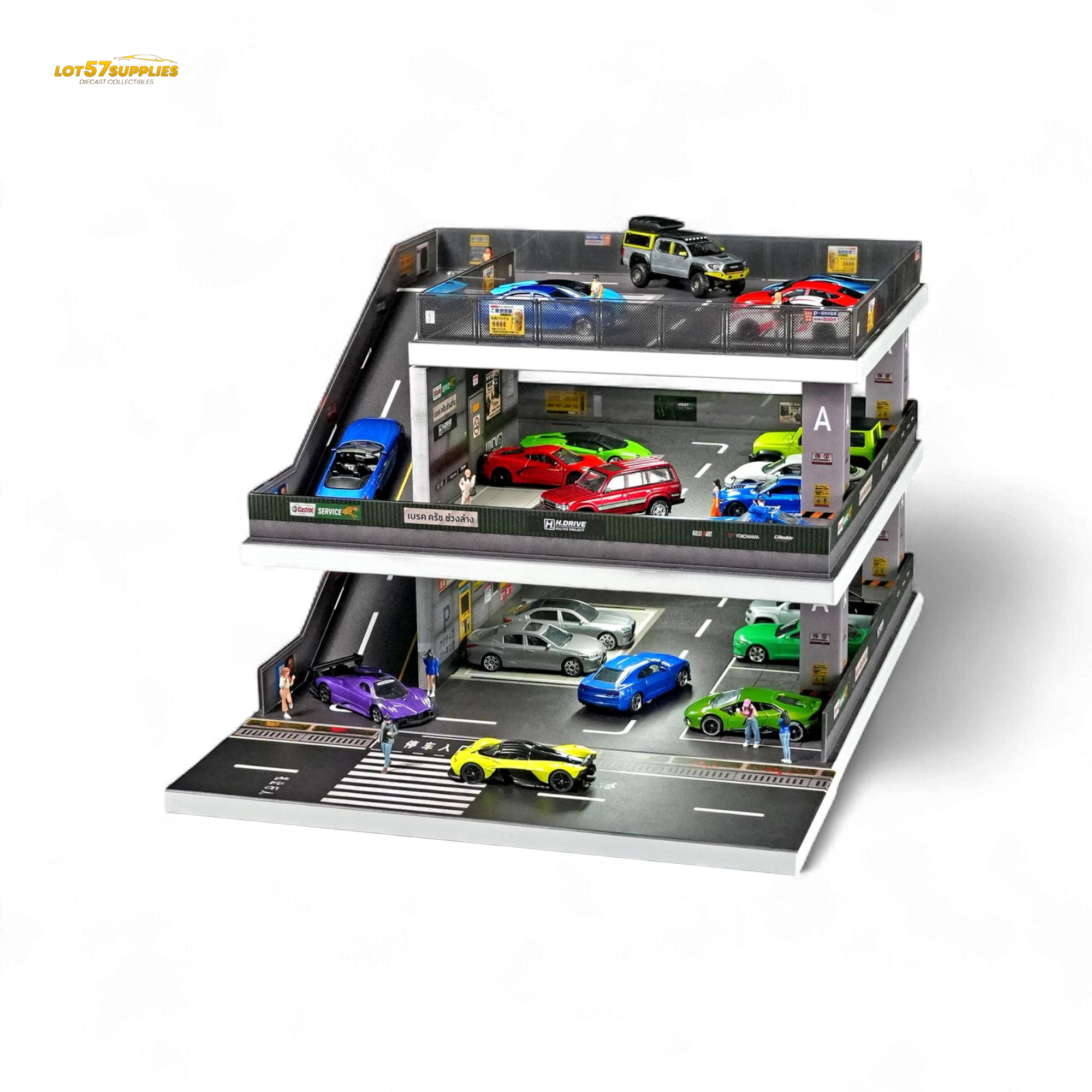 Shou Cang Jia Japanese Ramp Parking Lot 73449A 1:64