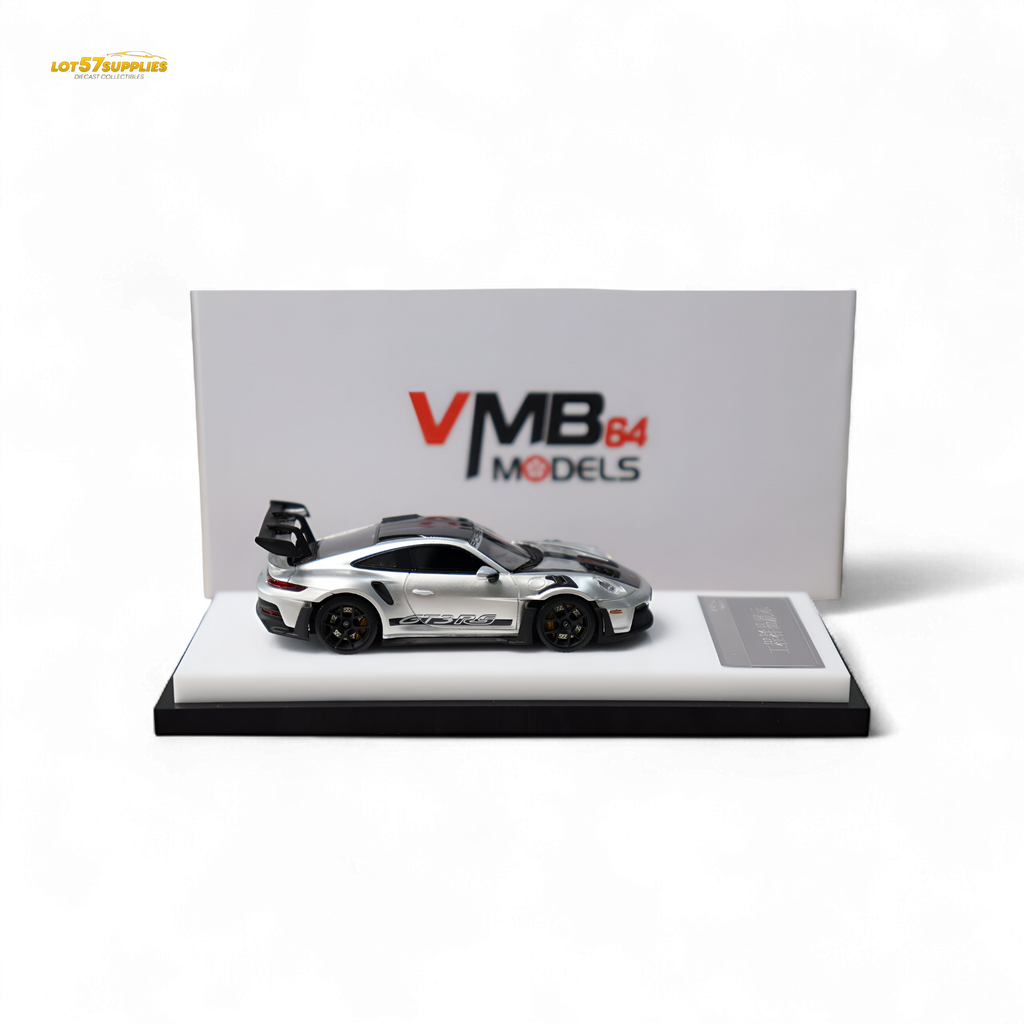 VMB Porsche 992 GT3 RS GT Silver 1:64