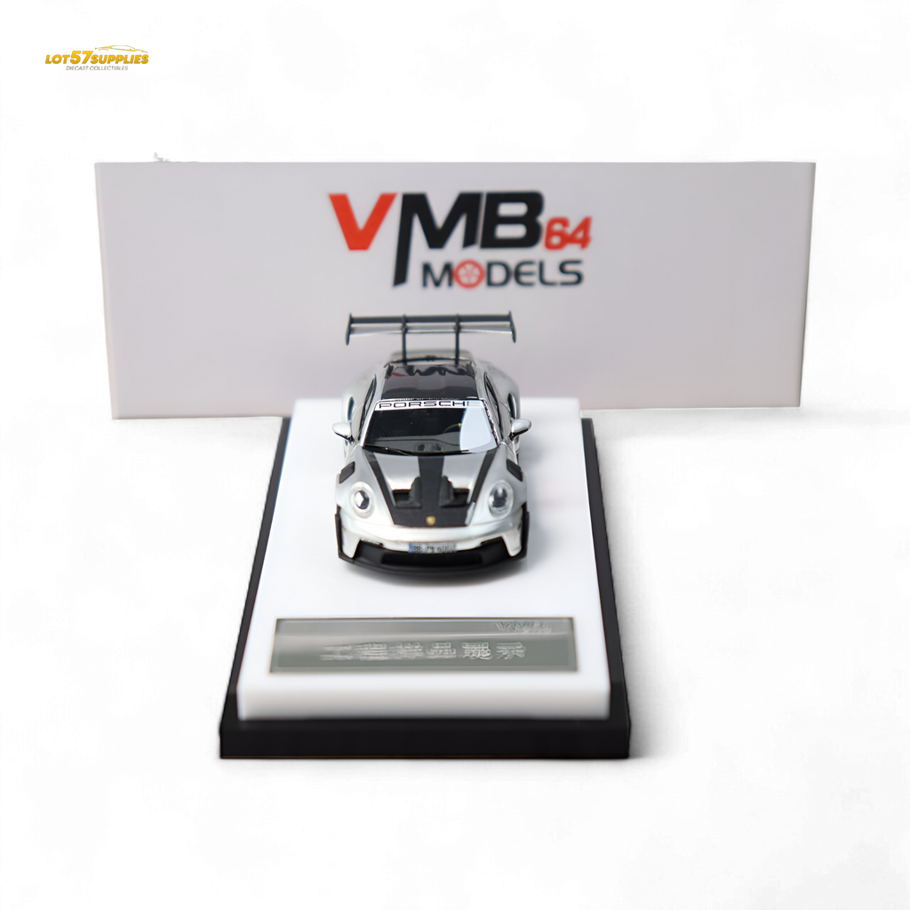 VMB Porsche 992 GT3 RS GT Silver 1:64