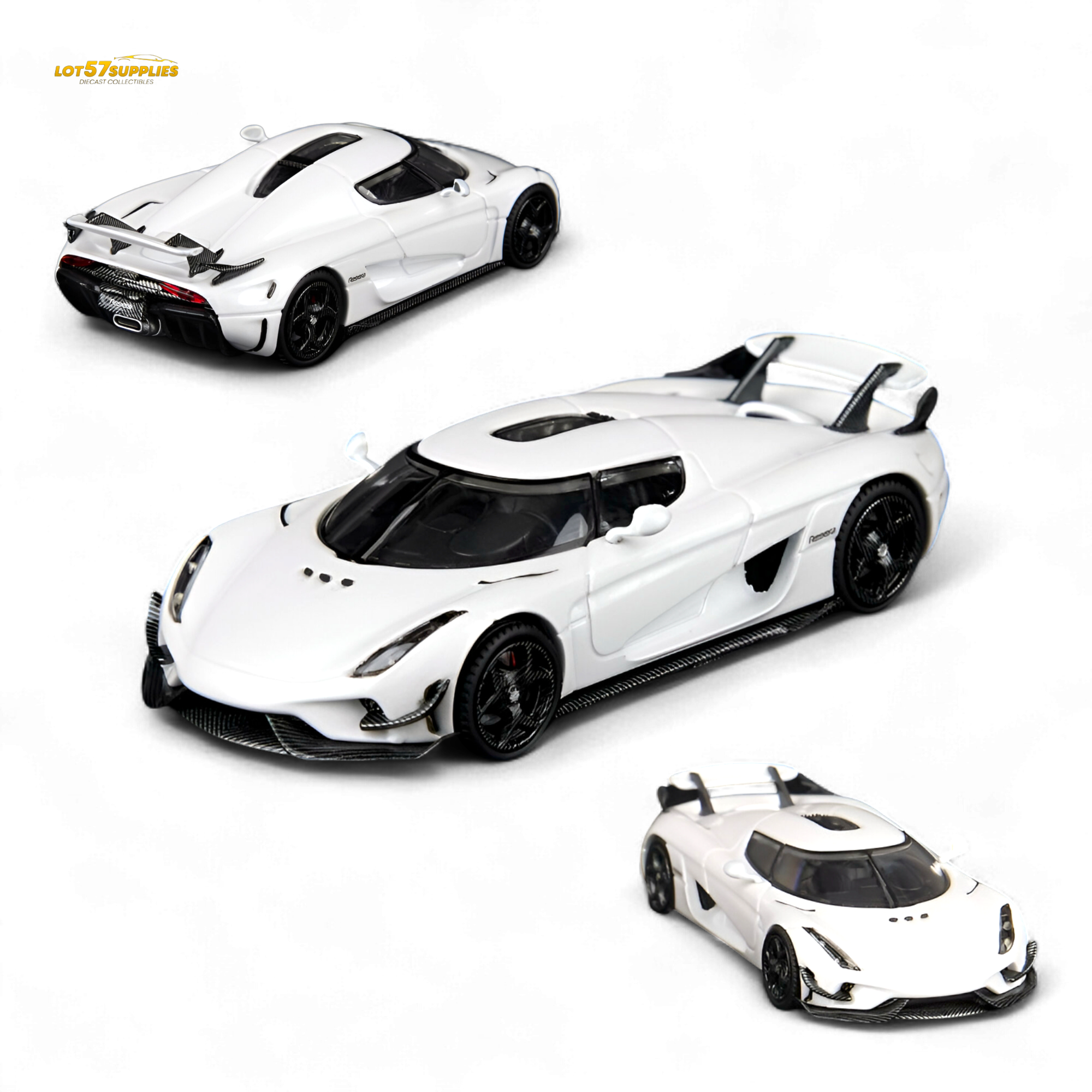 SC Art Regera Pearl White 1:64