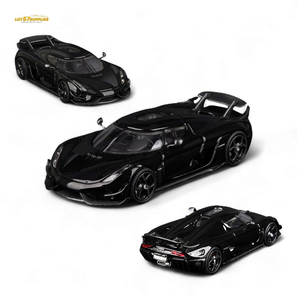 SC ART Regera Pearl Black 1:64