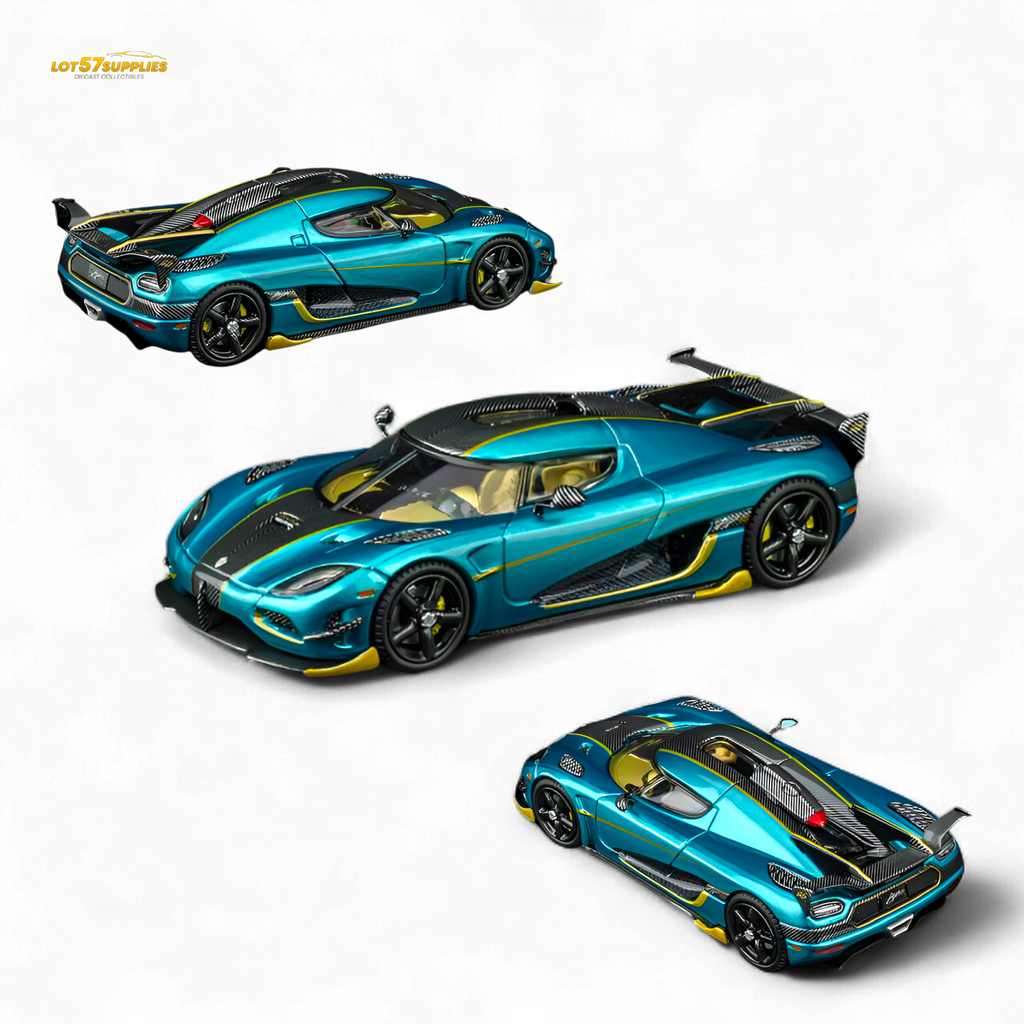 TPC Agera RS Peacock Blue 1:64