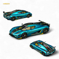 TPC Agera RS Peacock Blue 1:64
