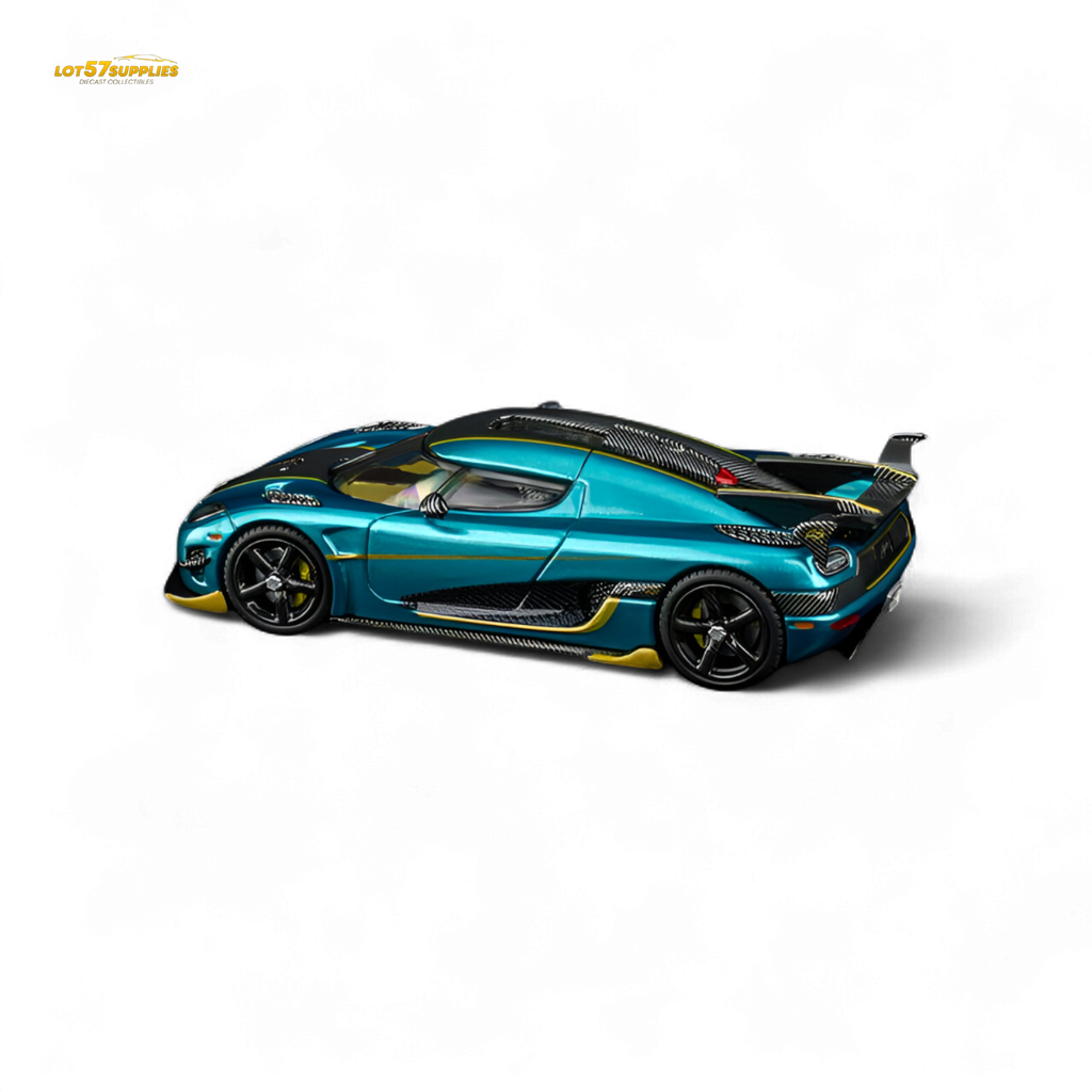 TPC Agera RS Peacock Blue 1:64