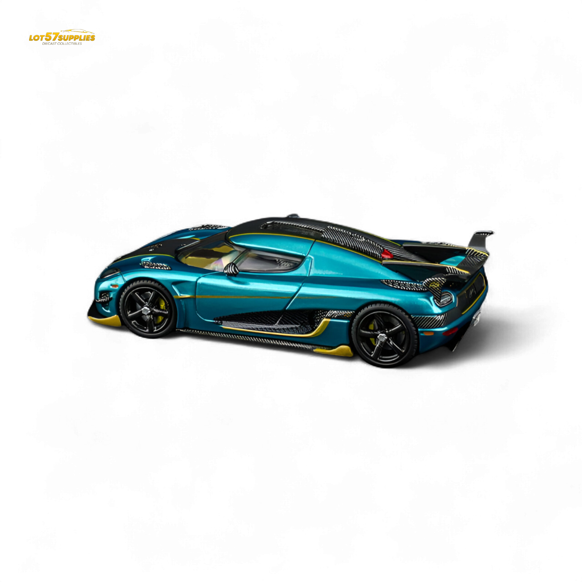 TPC Agera RS Peacock Blue 1:64