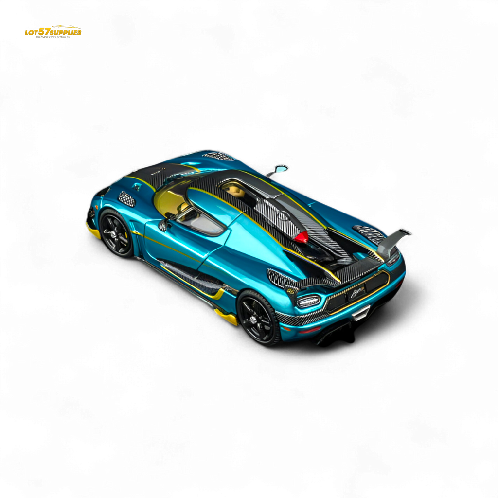 TPC Agera RS Peacock Blue 1:64
