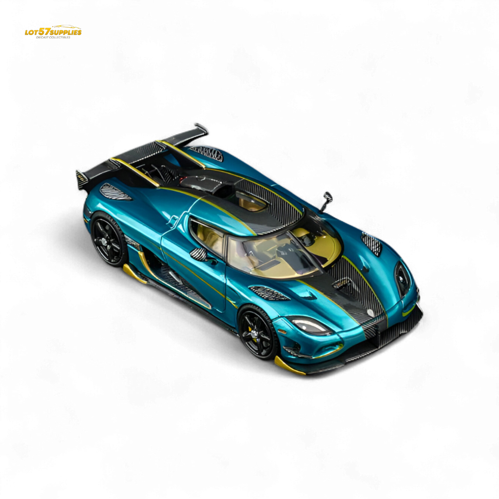 TPC Agera RS Peacock Blue 1:64