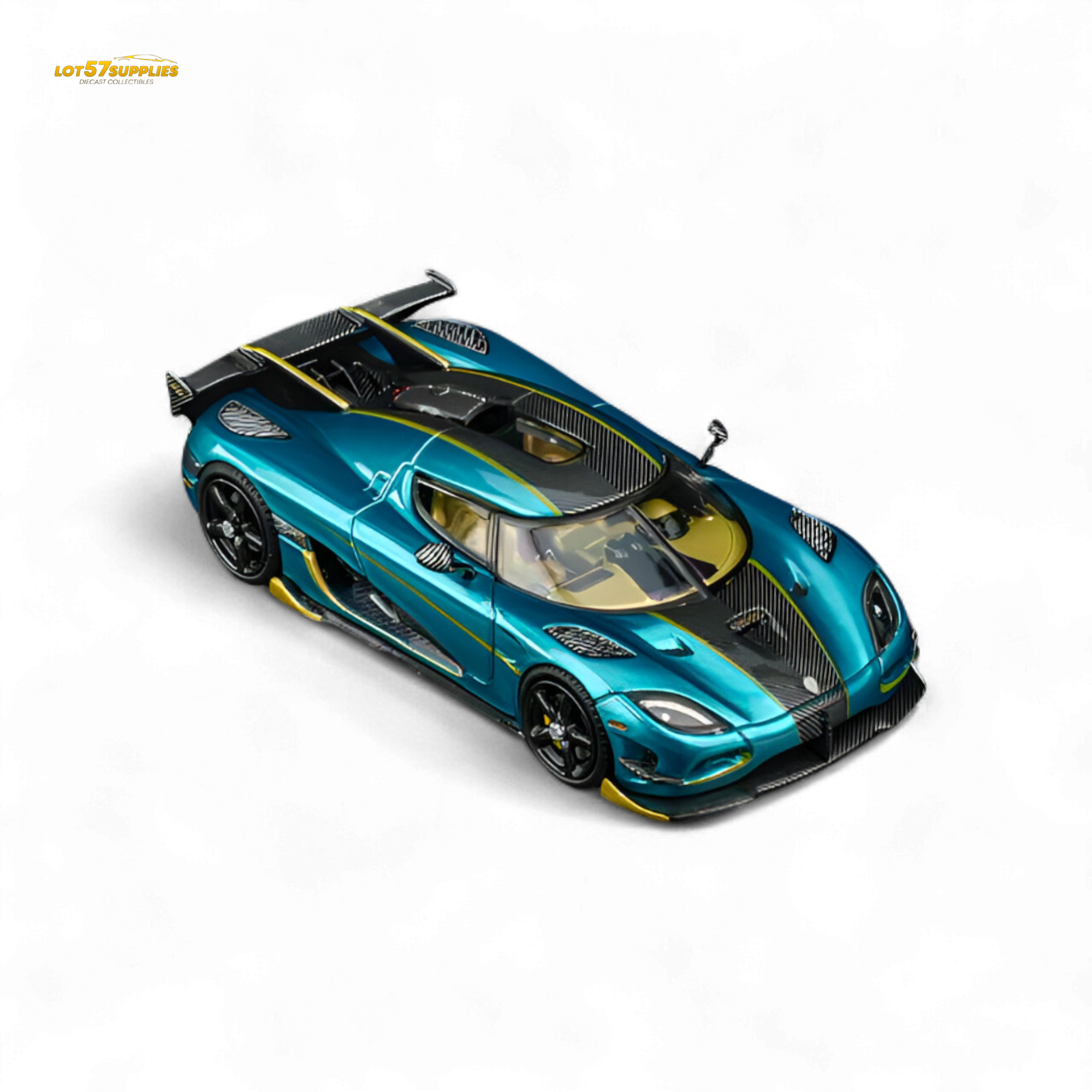 TPC Agera RS Peacock Blue 1:64