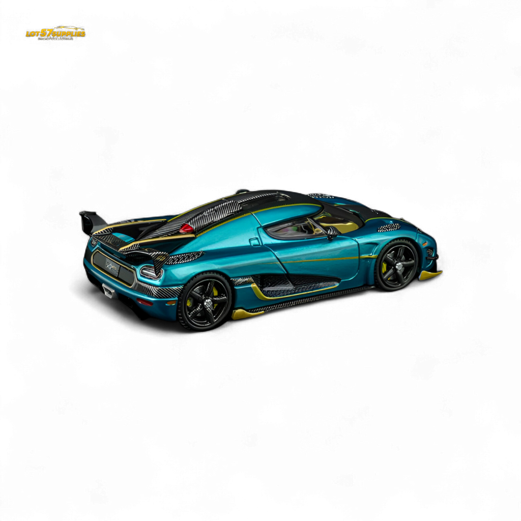 TPC Agera RS Peacock Blue 1:64