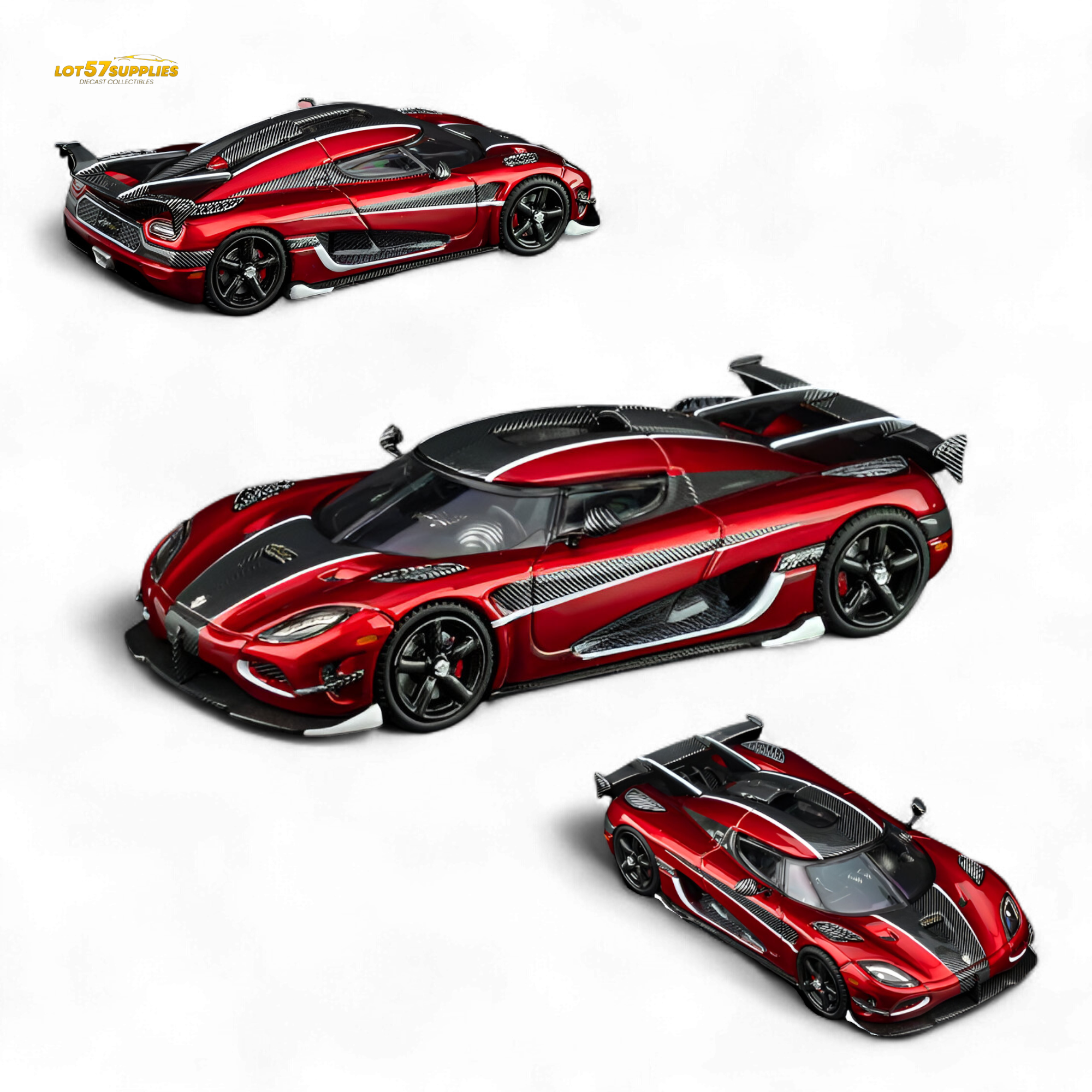 TPC Agera RS Metallic Red 1:64