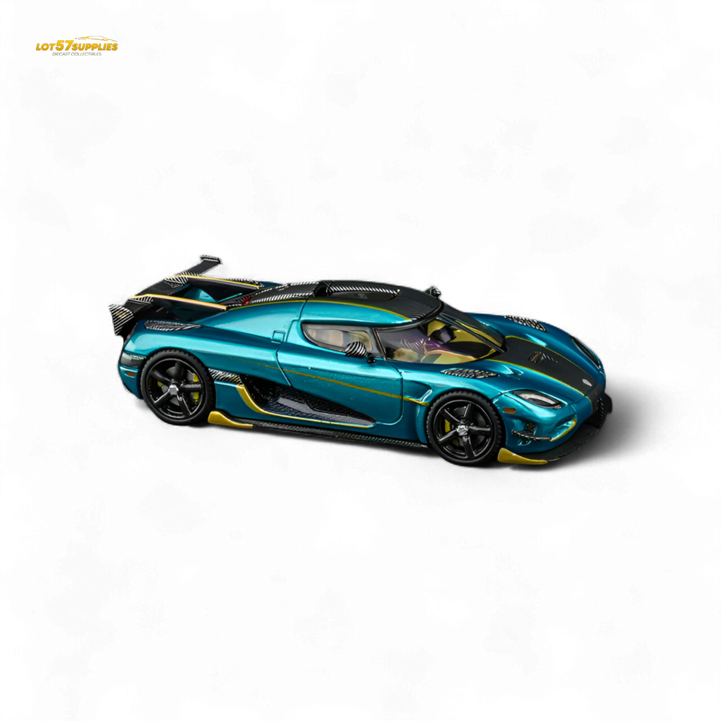 TPC Agera RS Peacock Blue 1:64