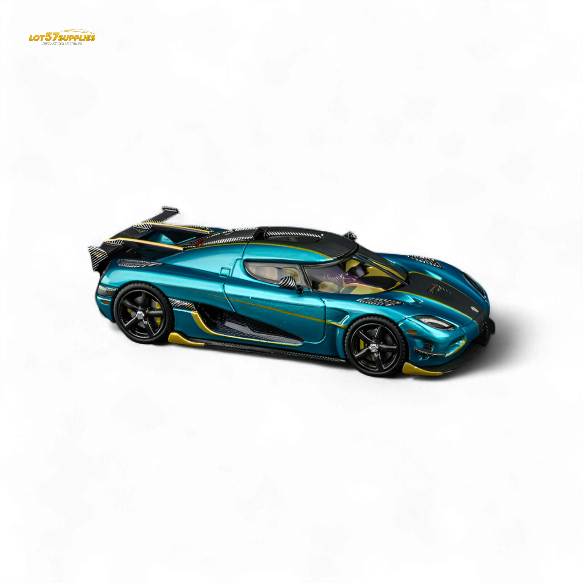 TPC Agera RS Peacock Blue 1:64