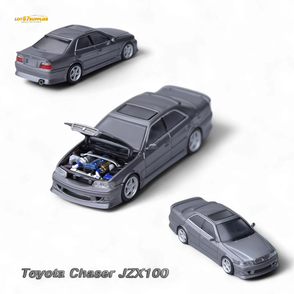 Model One Toyota JZX100 Gunmetal Gray 1:64