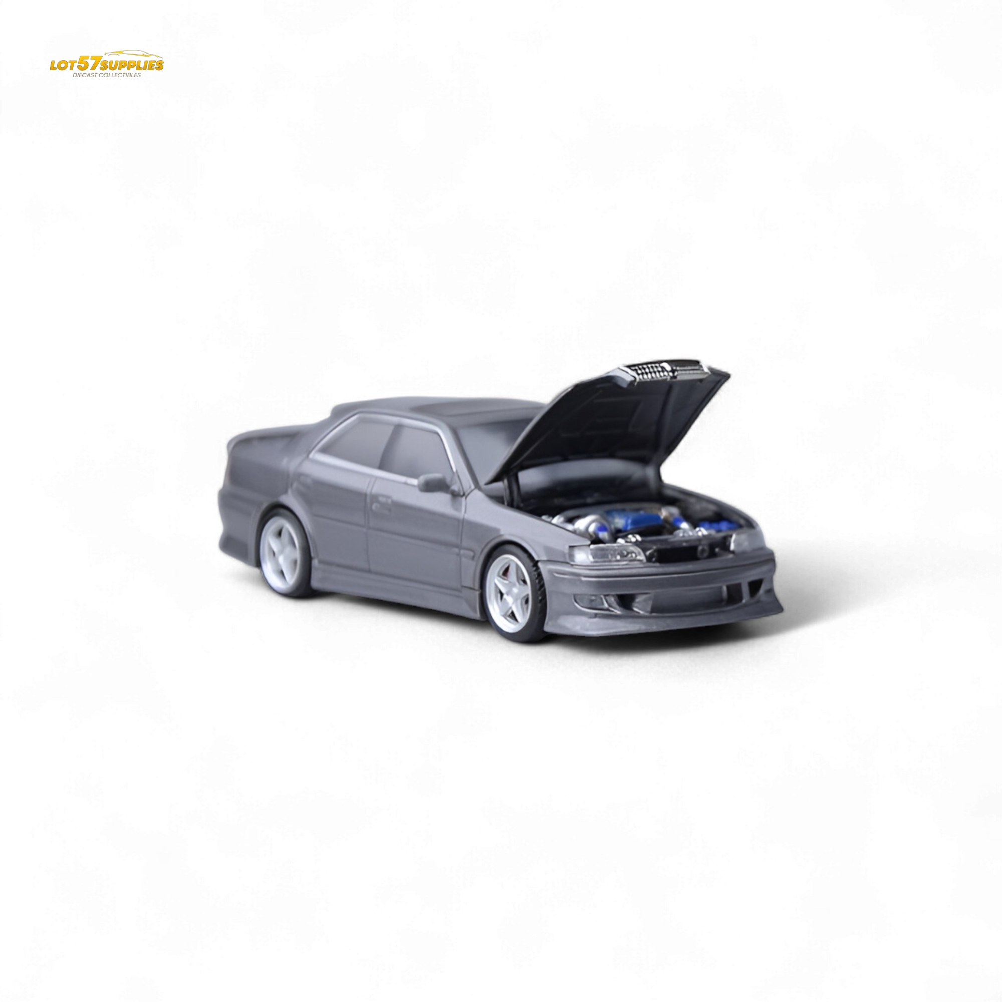 Model One Toyota JZX100 Gunmetal Gray 1:64
