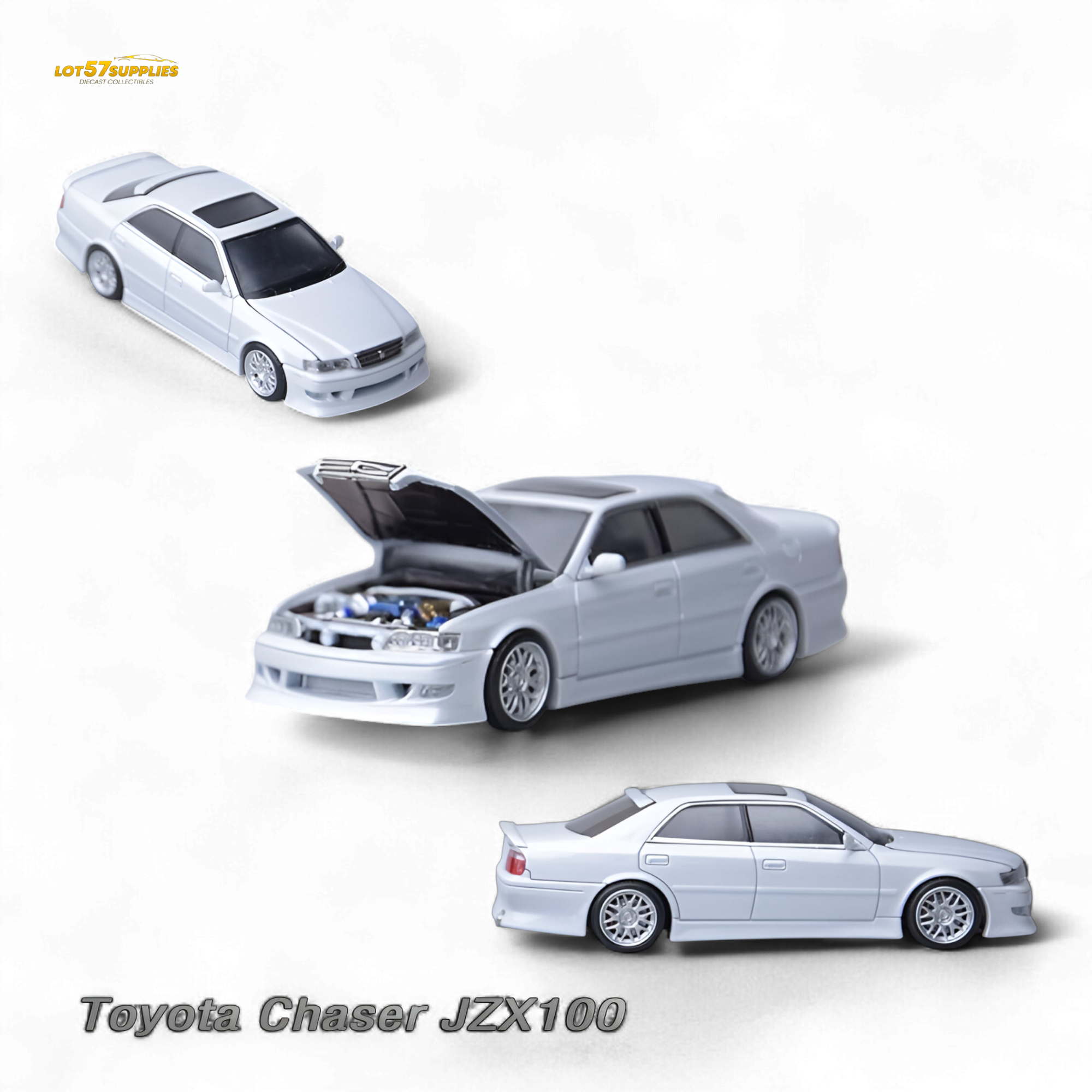 Model One Toyota JZX100 Pearl White 1:64