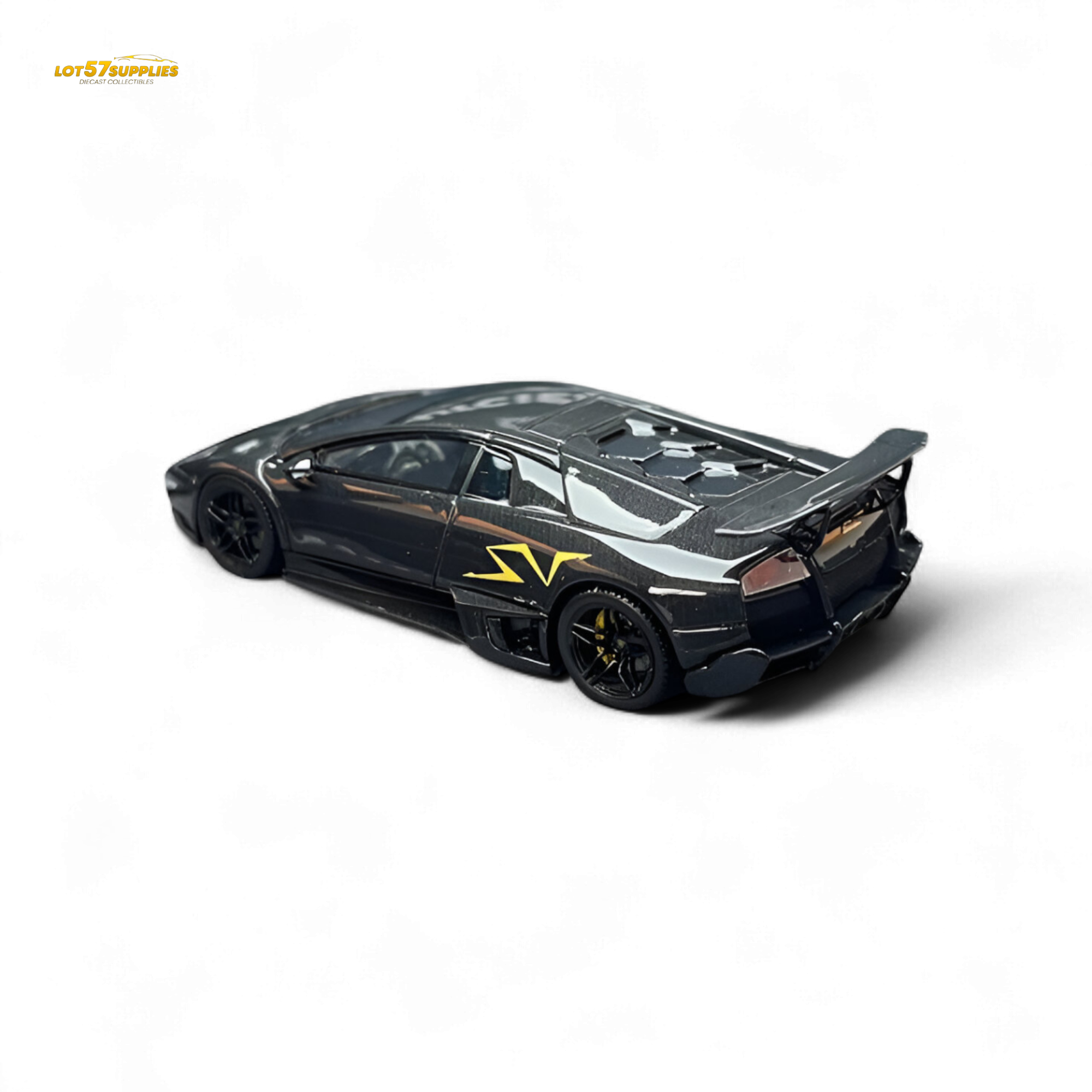 DMH Lamborghini LP 670-4 Full Black Carbon 1:64