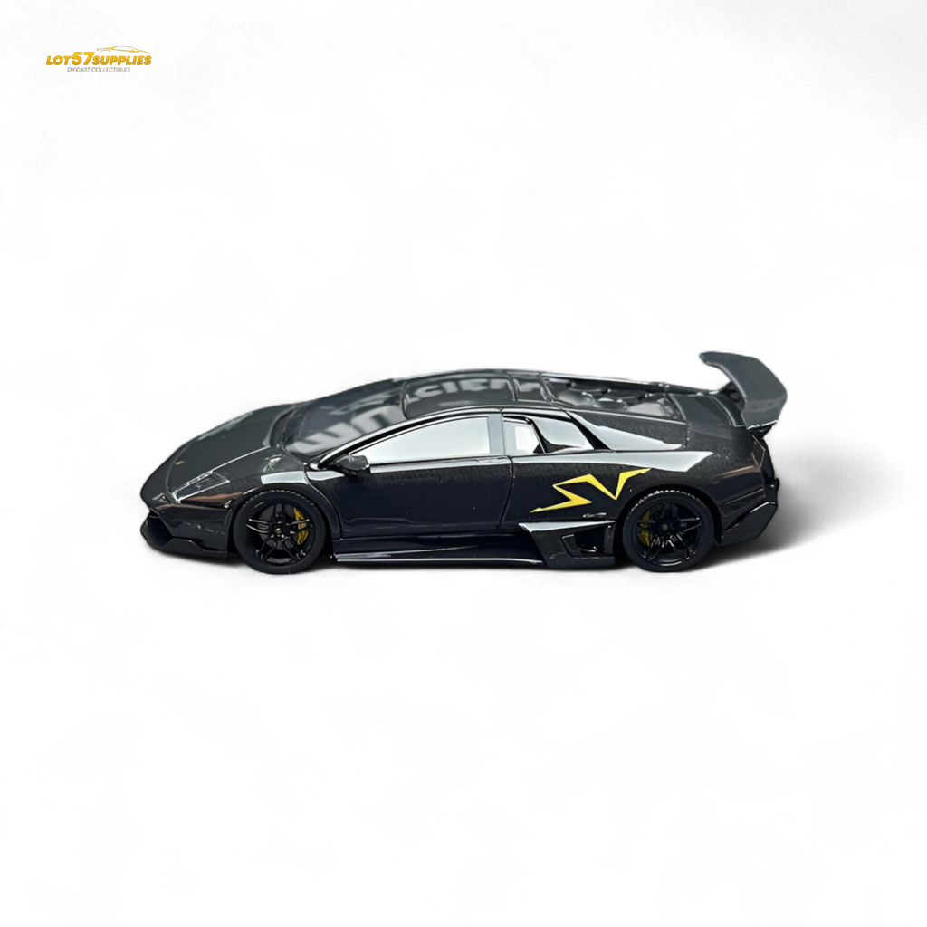DMH Lamborghini LP 670-4 Full Black Carbon 1:64
