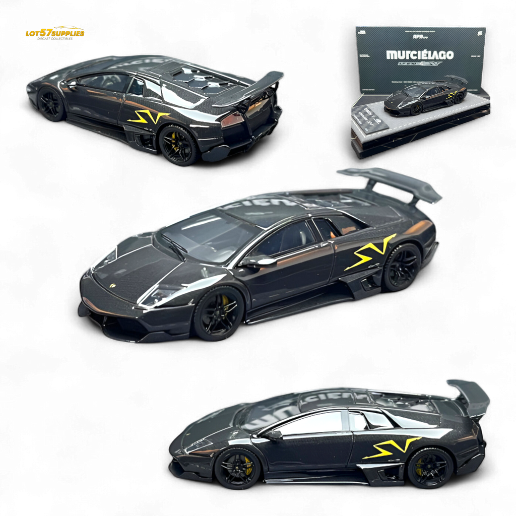DMH Lamborghini LP 670-4 Full Black Carbon 1:64