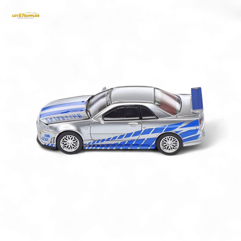 DEMON KING Auto Skyline GT-R R34 Z-Tune 1:64