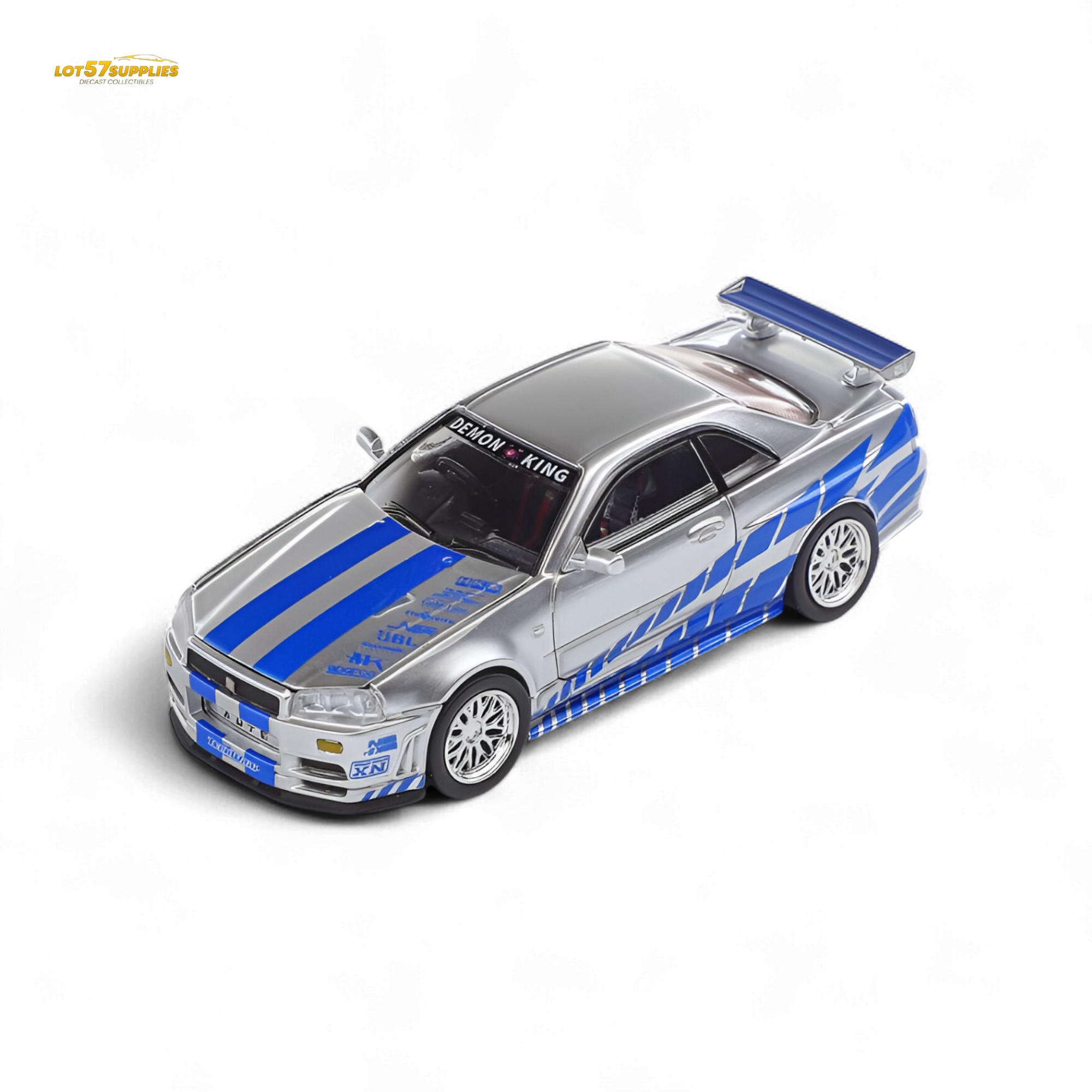 DEMON KING Auto Skyline GT-R R34 Z-Tune 1:64