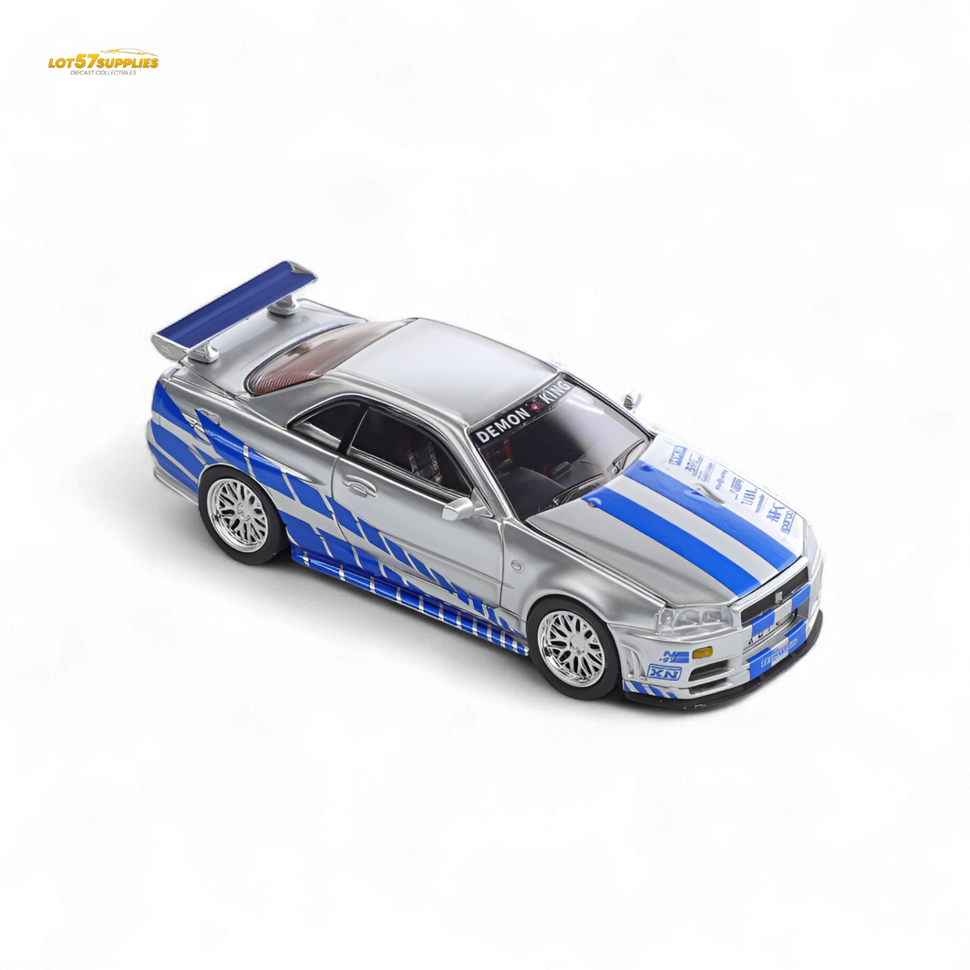 DEMON KING Auto Skyline GT-R R34 Z-Tune 1:64
