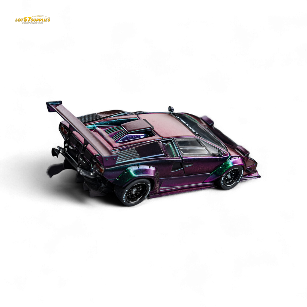 TOPART Lamborghini Countach Liberty Walk Chameleon 1:64