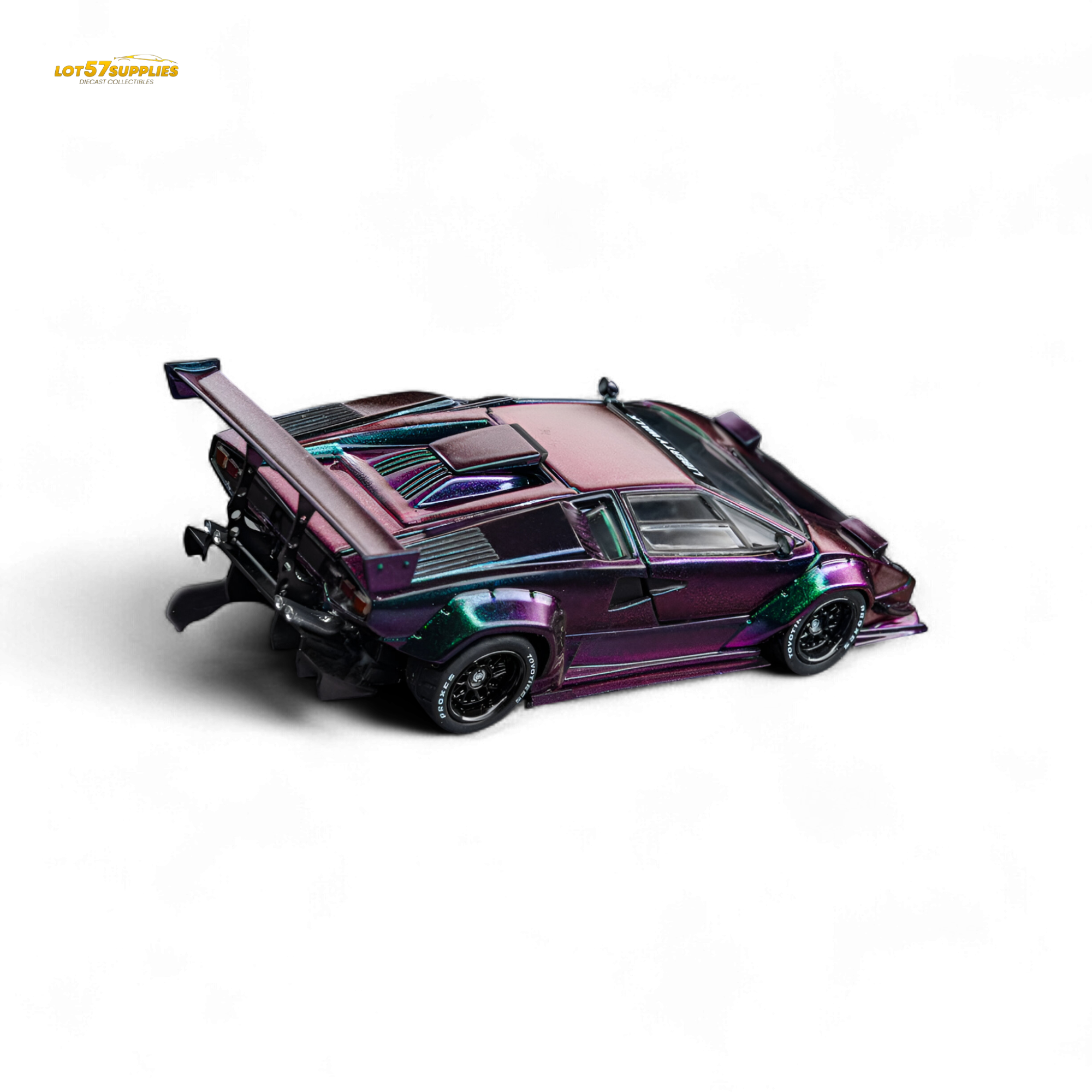 TOPART Lamborghini Countach Liberty Walk Chameleon 1:64