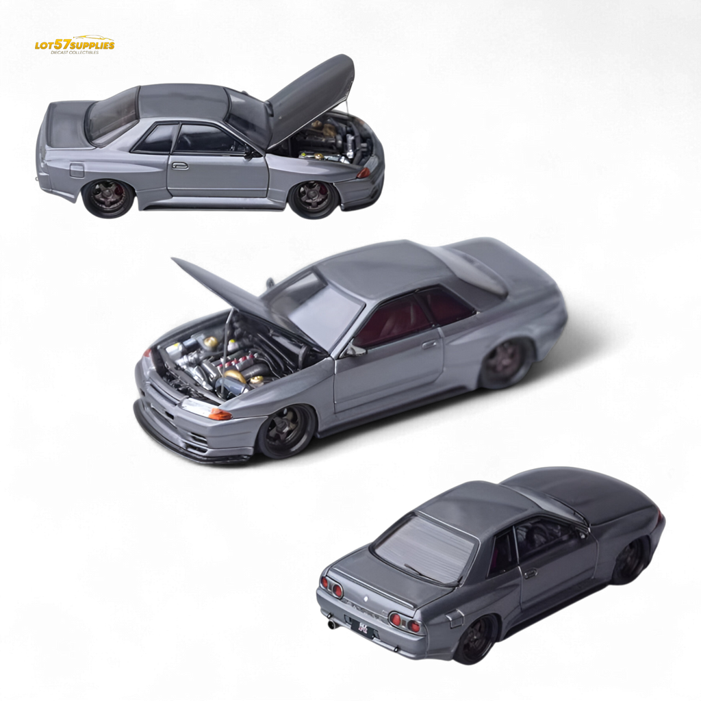 Focal Horizon Skyline GT-R R32 Grey Garage Active 1:64