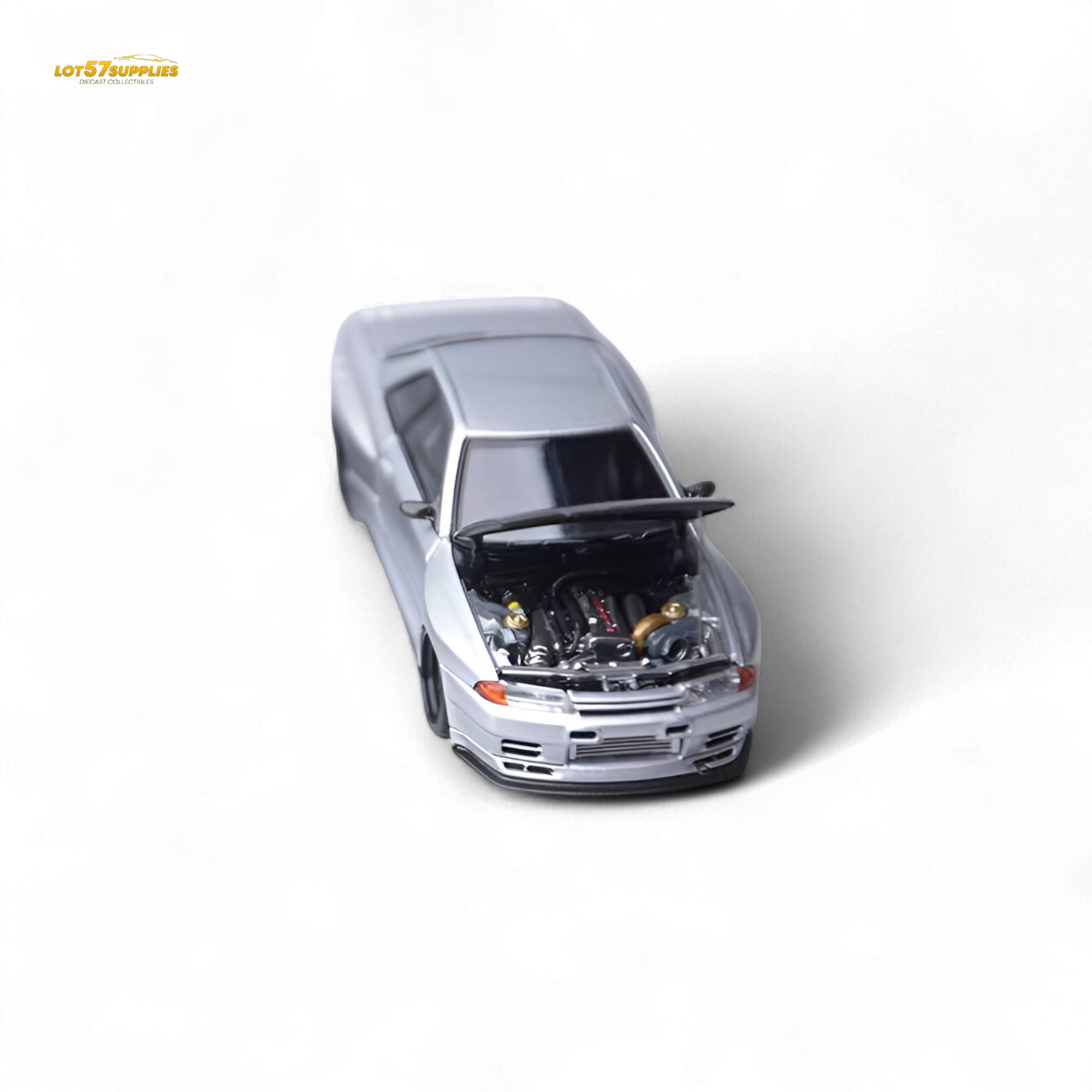 Focal Horizon Skyline GT-R R32 Silver Garage Active 1:64