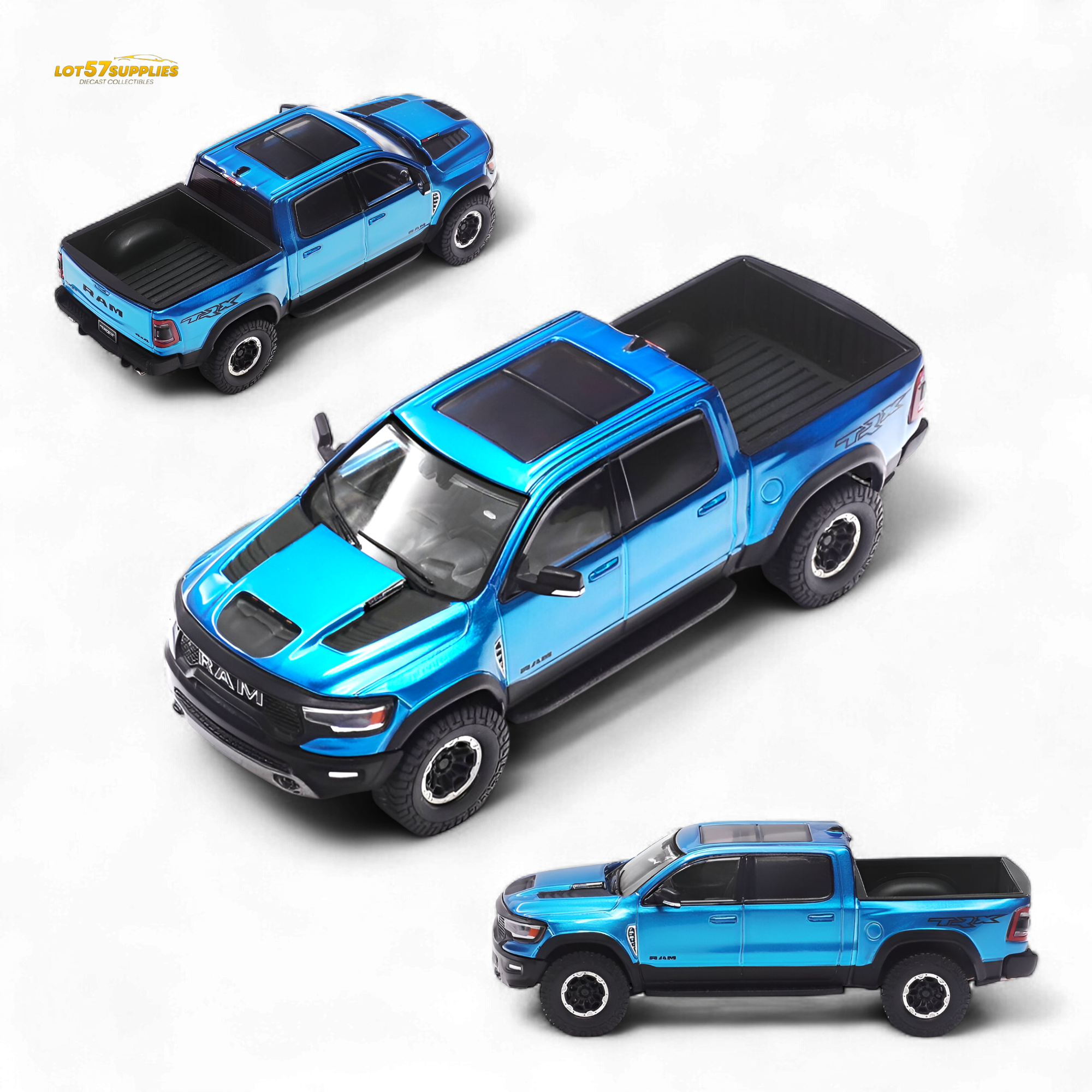 Shadow Pro Tyrannosaurus Rex Pickup - Blue 1:64