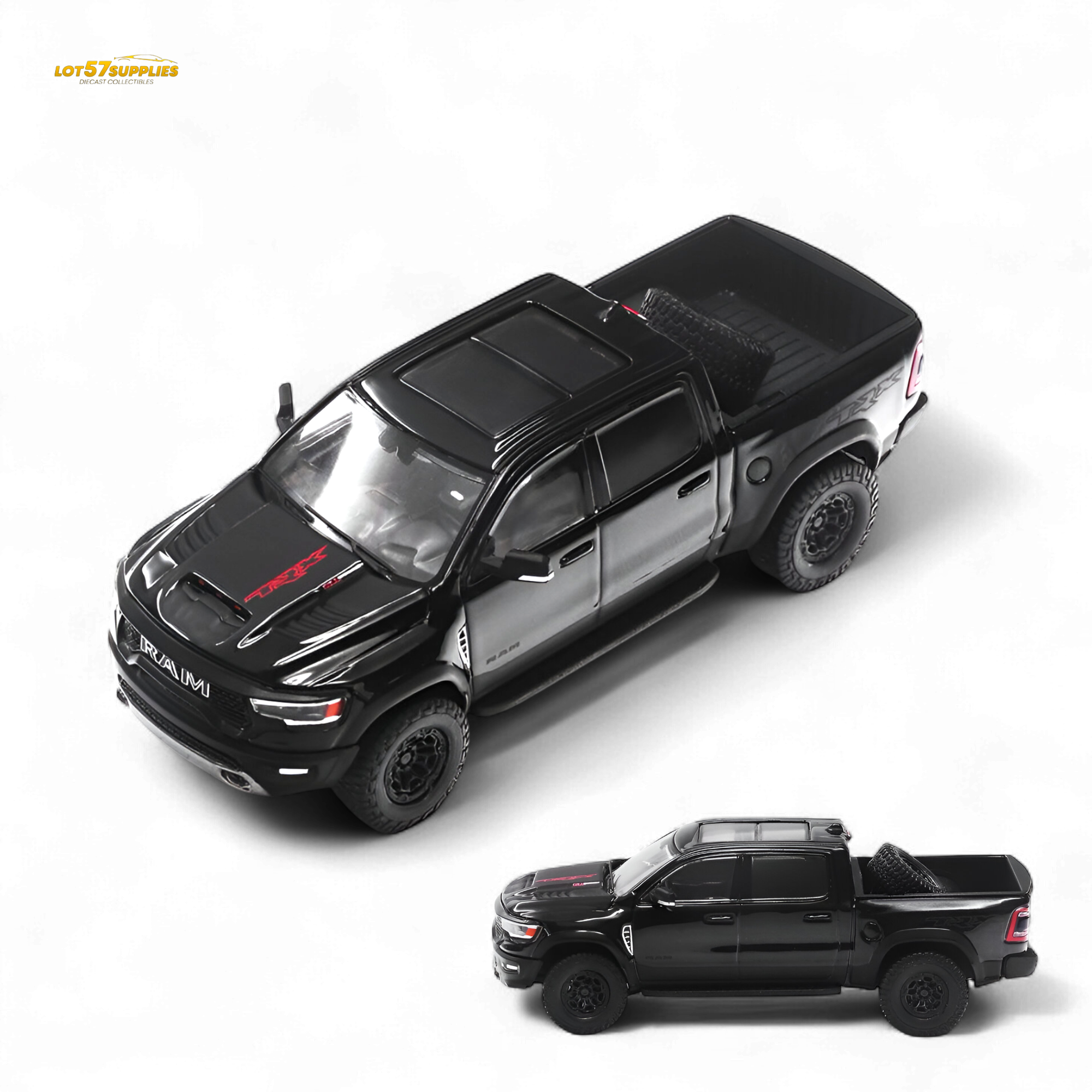 Shadow Pro Tyrannosaurus Rex Pickup Black 1:64