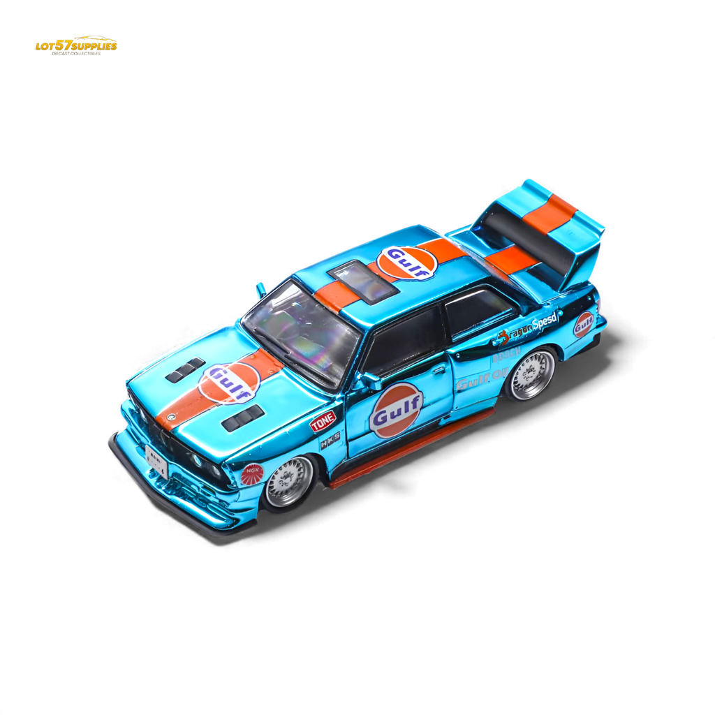 DEMON KING Auto BMW E30 Gulf 1:64