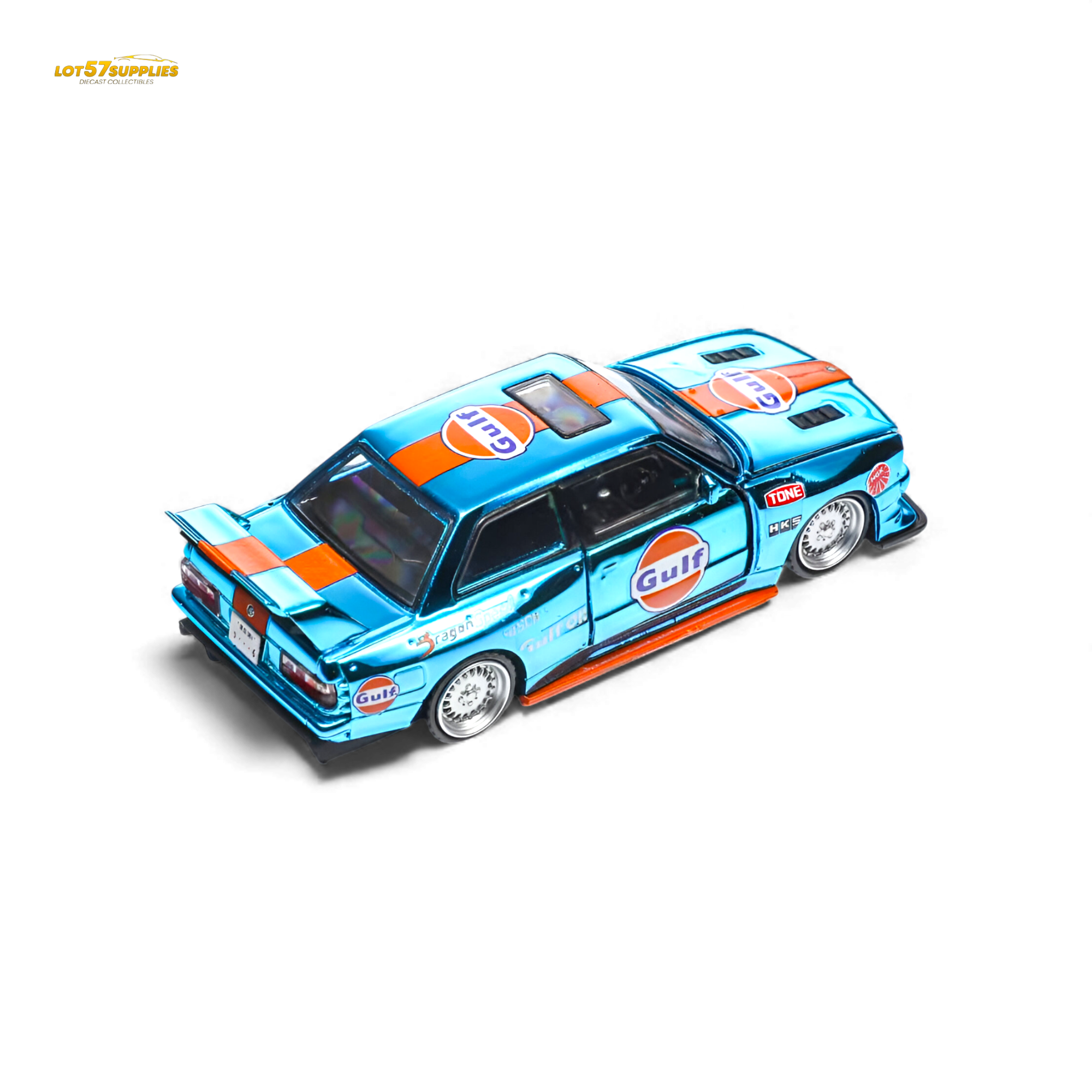 DEMON KING Auto BMW E30 Gulf 1:64