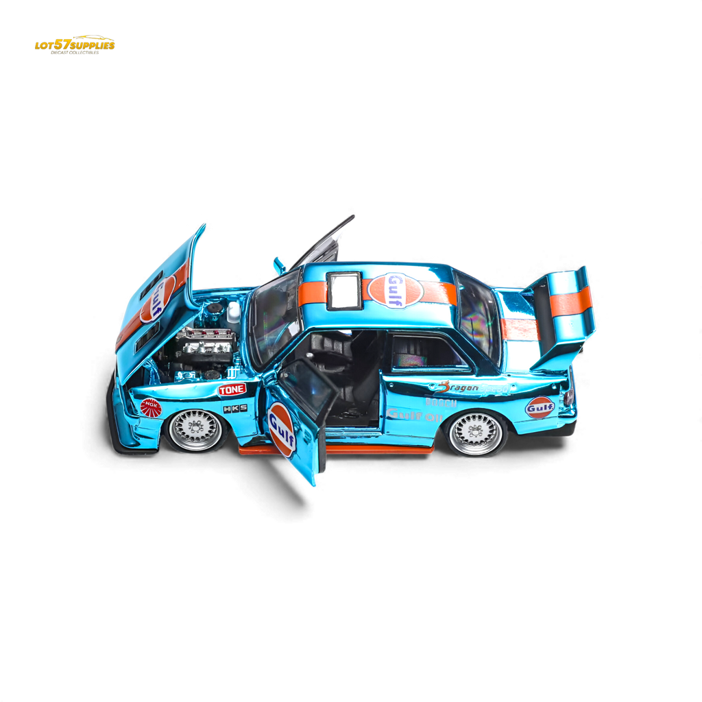 DEMON KING Auto BMW E30 Gulf 1:64