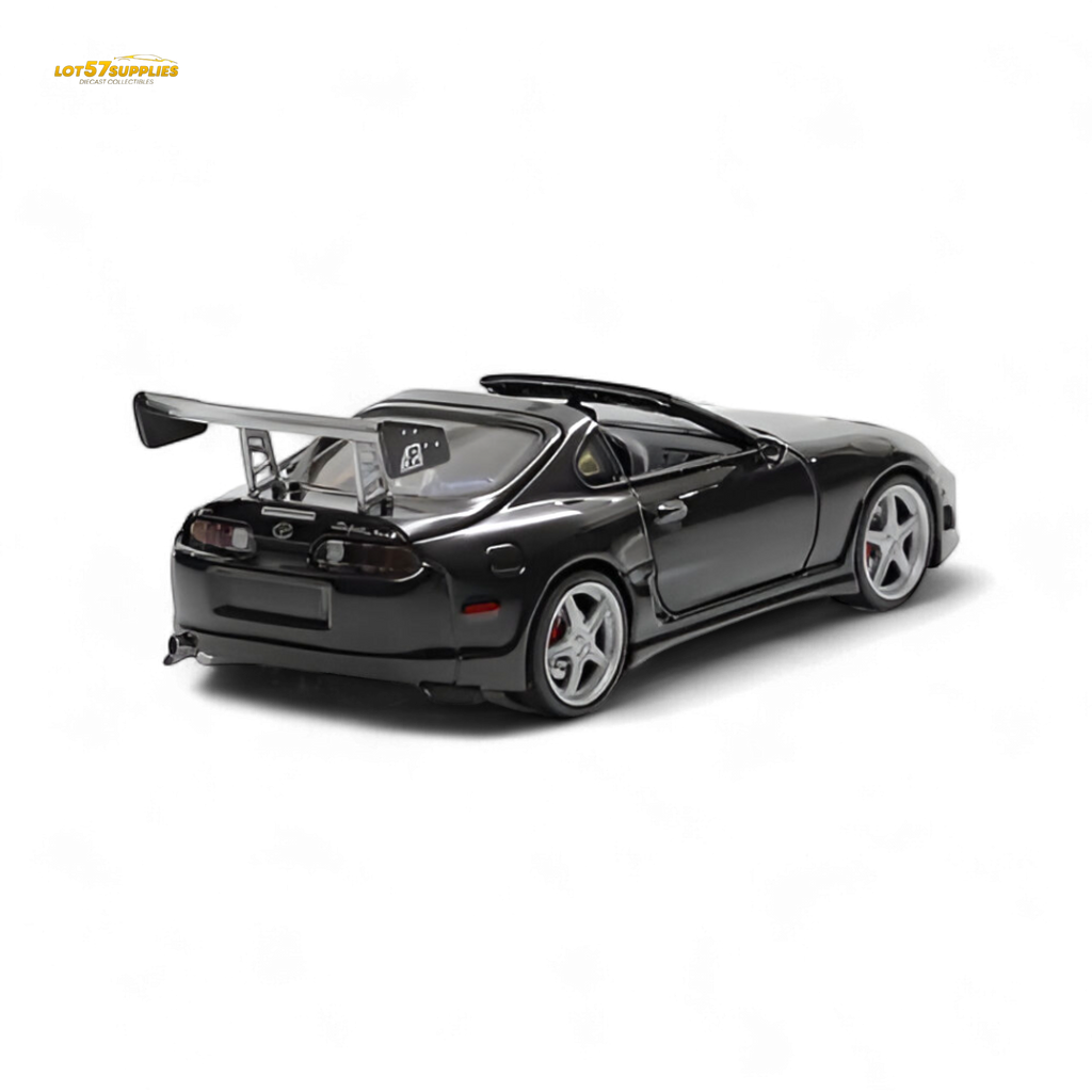 Fast Speed Supra Targa Black 1:64