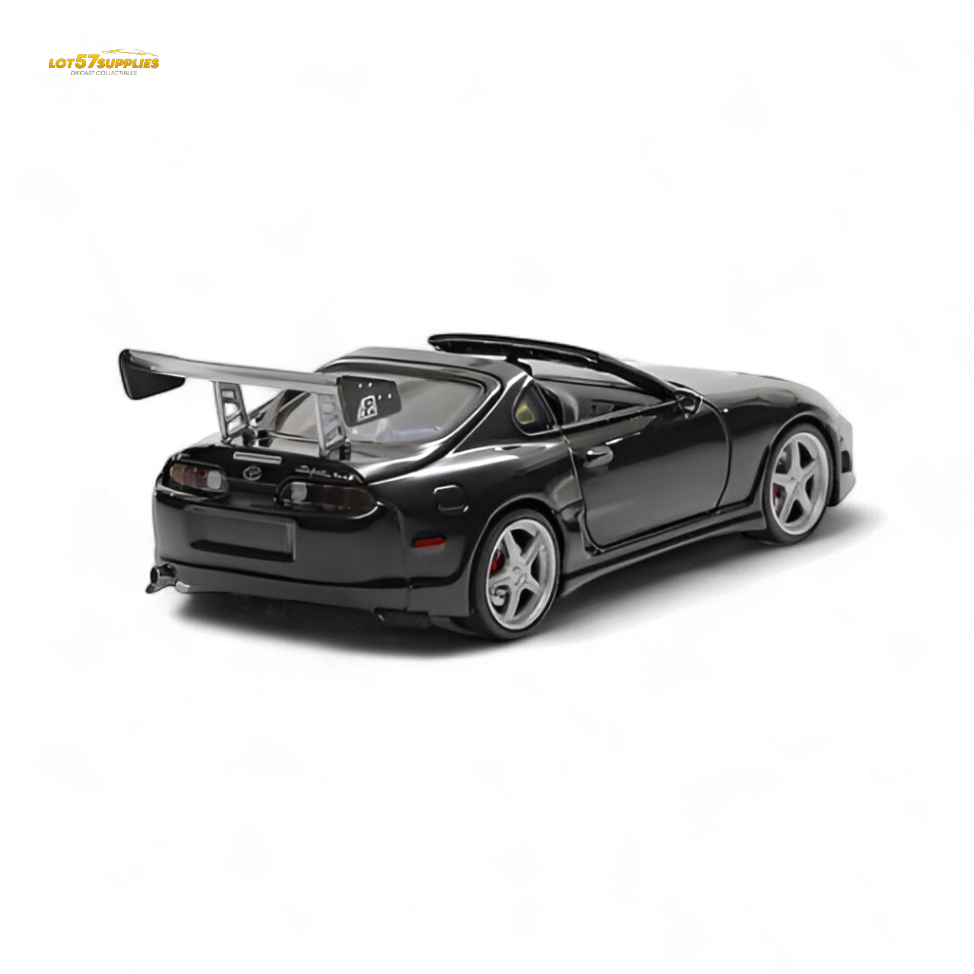 Fast Speed Supra Targa Black 1:64