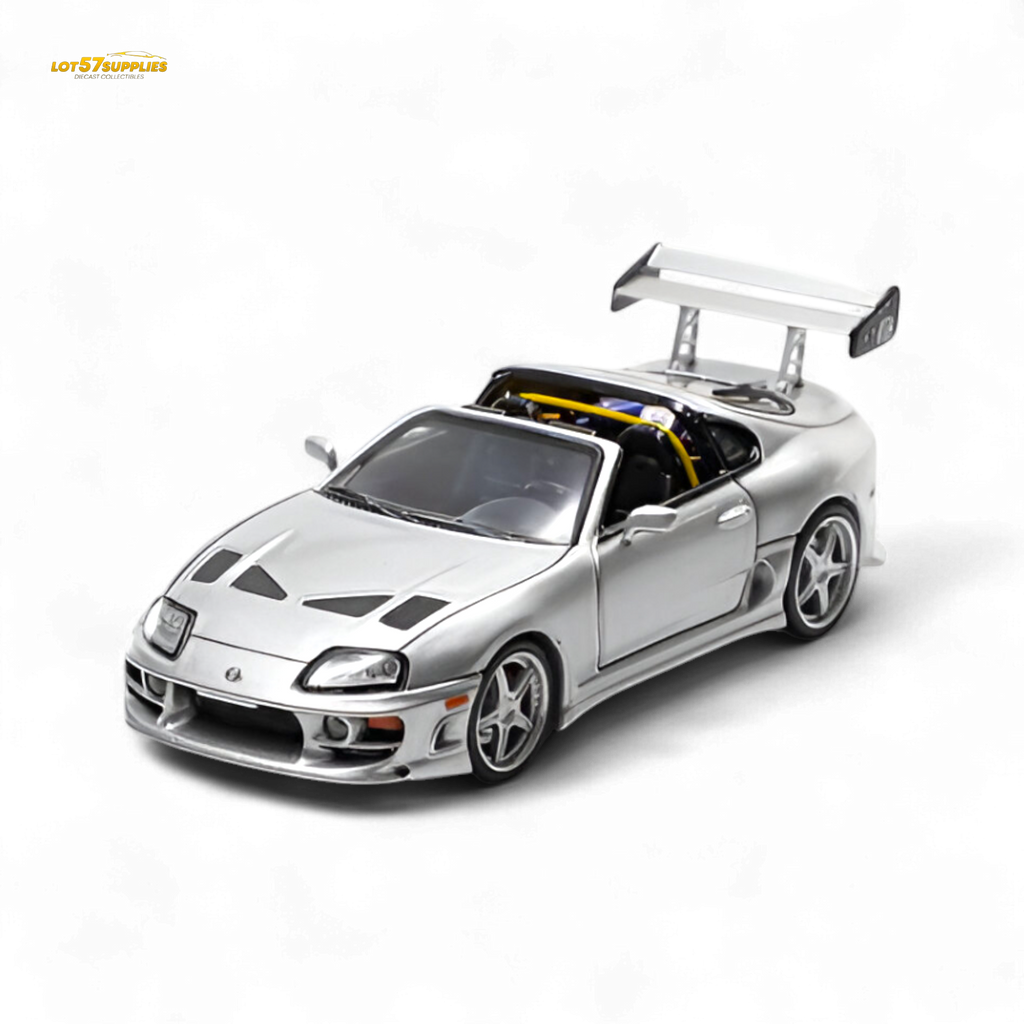 Fast Speed Supra Targa - Silver 1:64