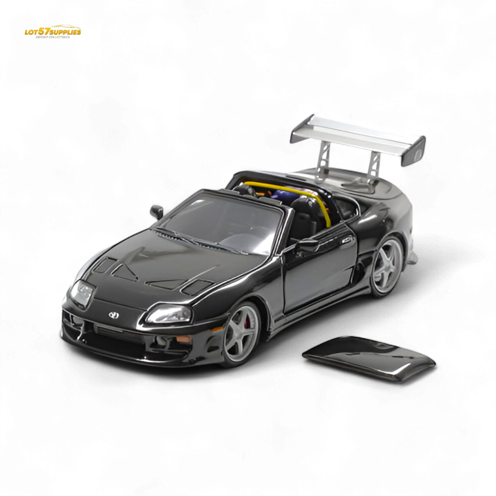 Fast Speed Supra Targa Black 1:64