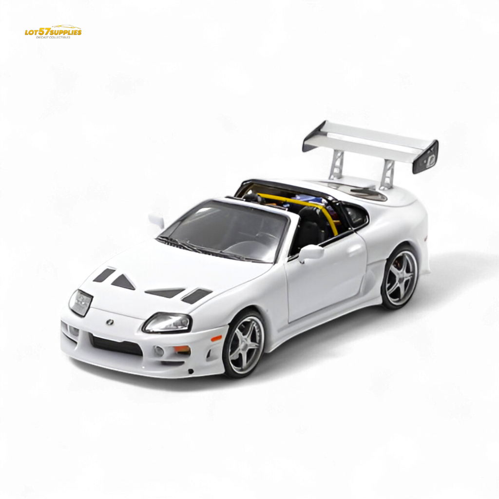 Fast Speed Supra Targa White 1:64