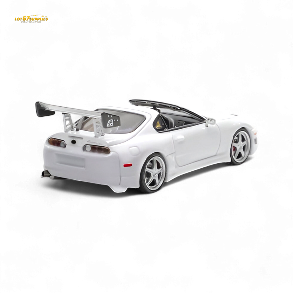 Fast Speed Supra Targa White 1:64
