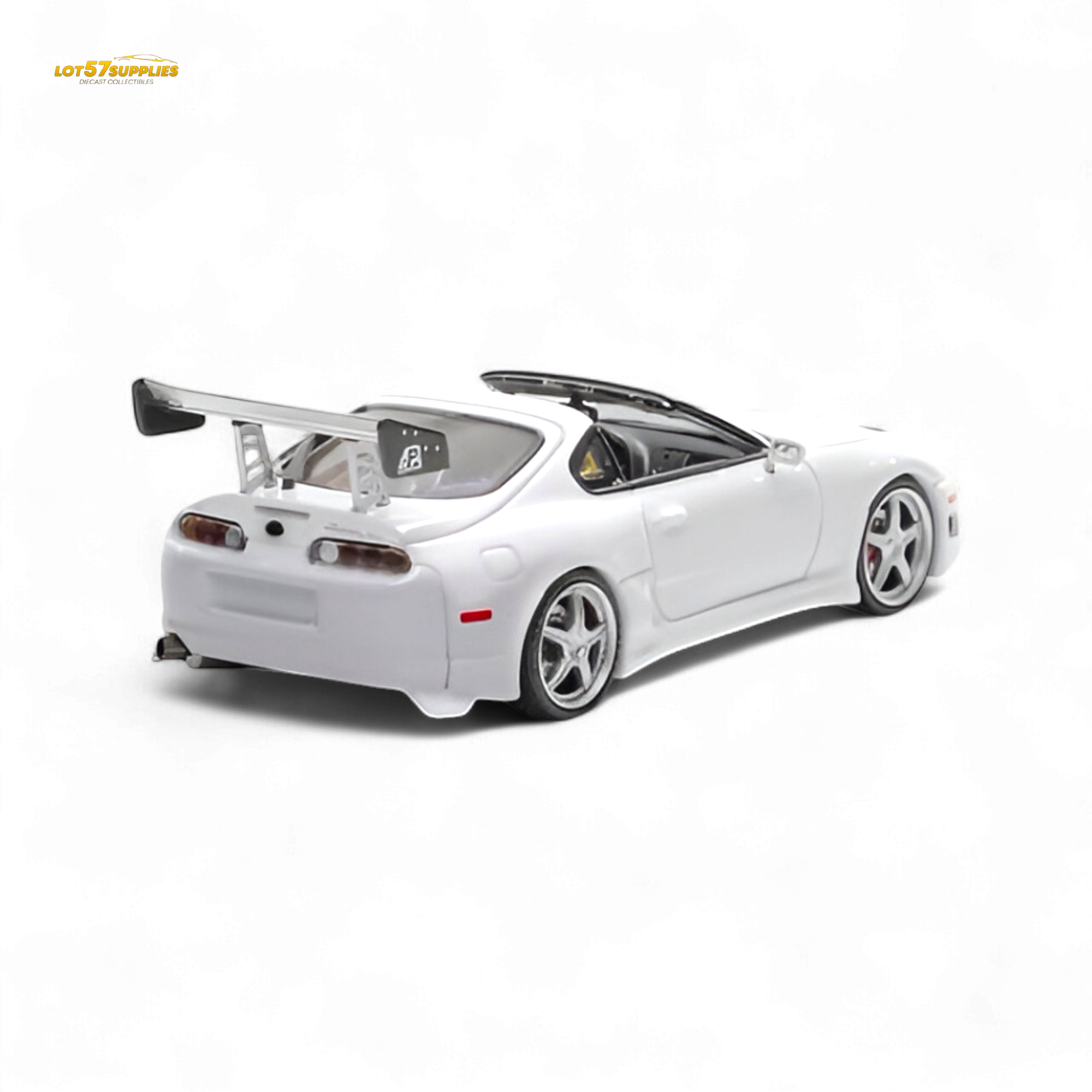 Fast Speed Supra Targa White 1:64