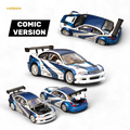 (Pre-Order) Ghost Player BMW E46 M3 GTR White Blue Comic NFS Livery 1:64