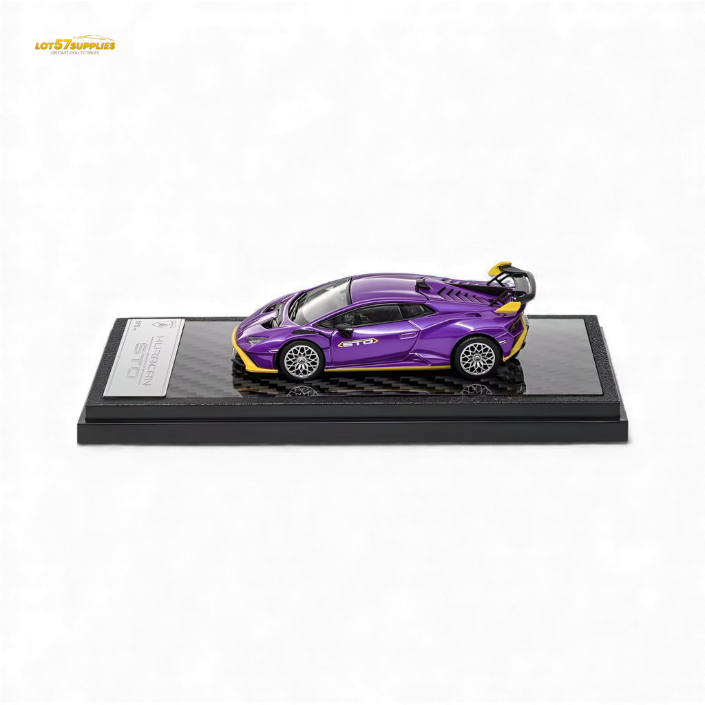 LCD Lamborghini Huracan STO Purple 1:64